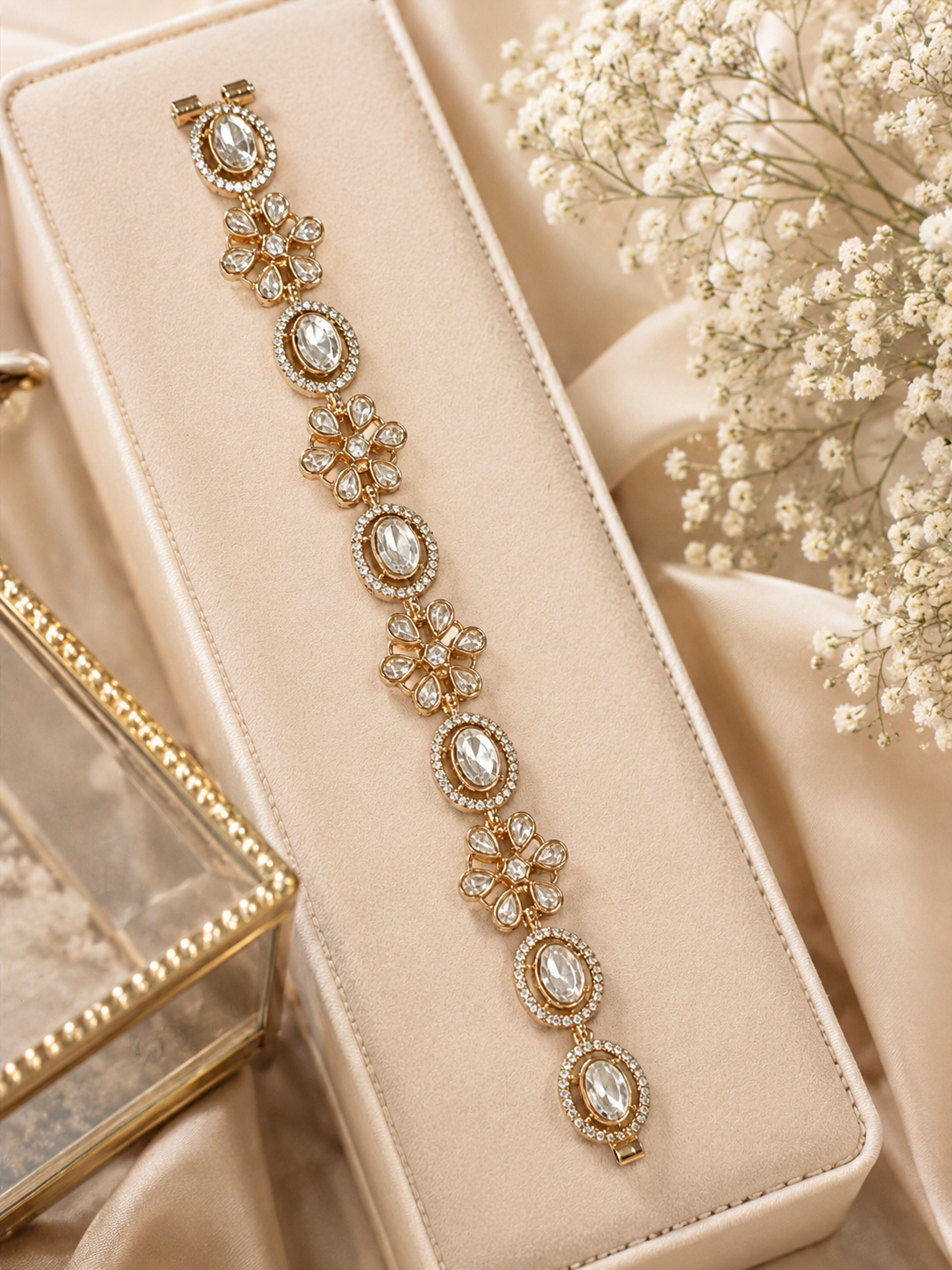 Blossom Royale Crystal Bracelet – view 3 – Pabeena