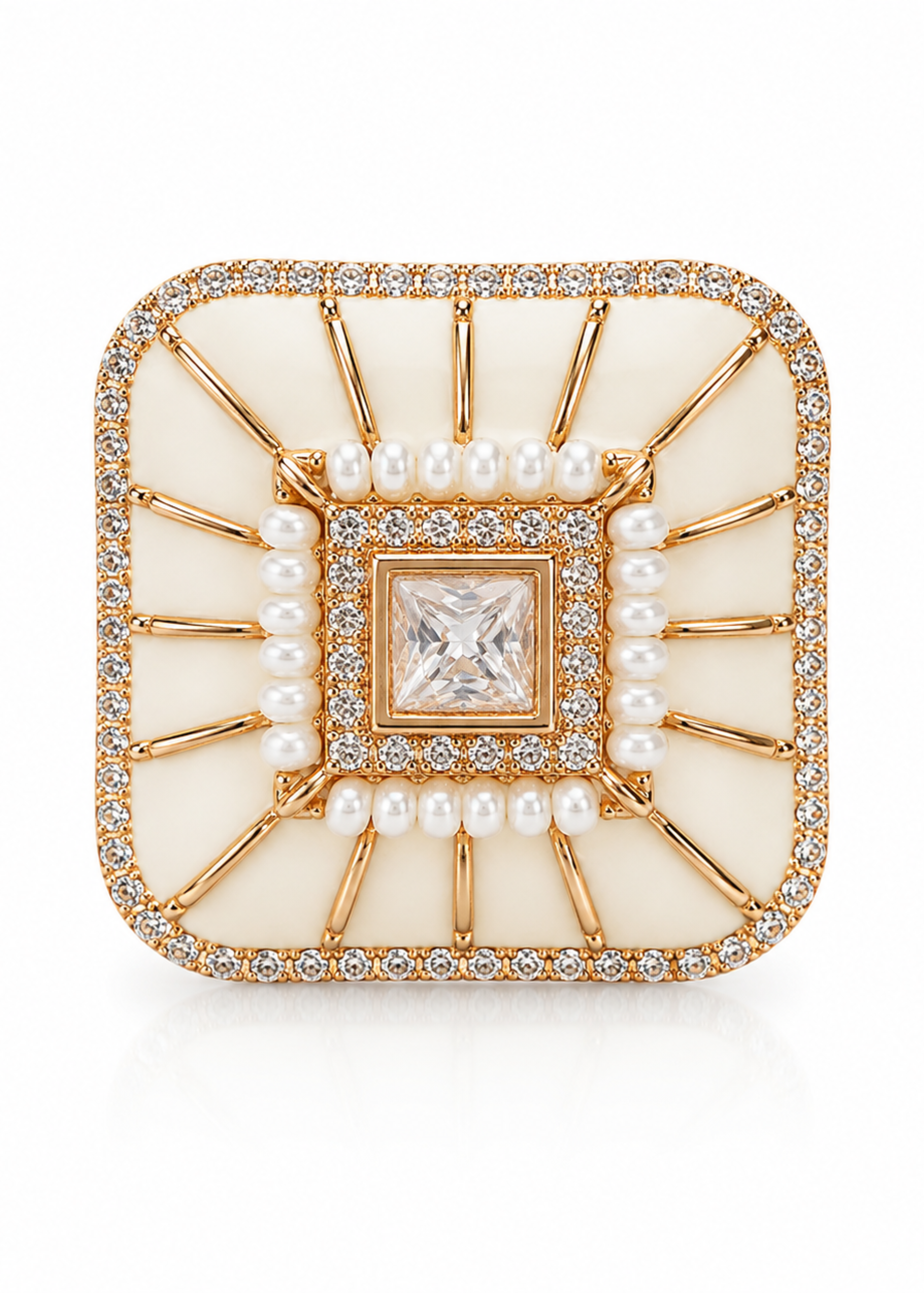 Pearl Radiance Statement Ring - Pabeena