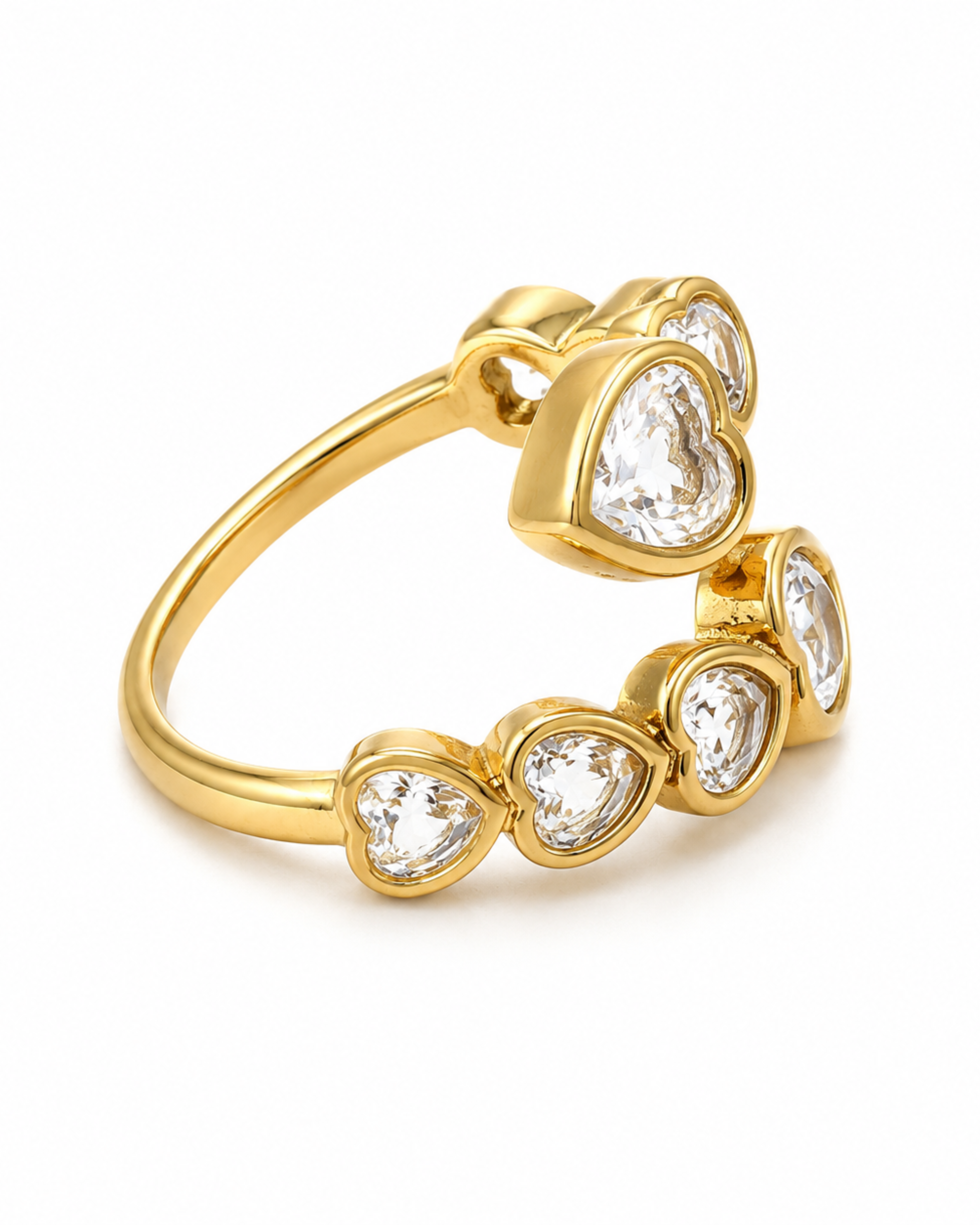 Celesta Heart Ring – view 4 – Pabeena