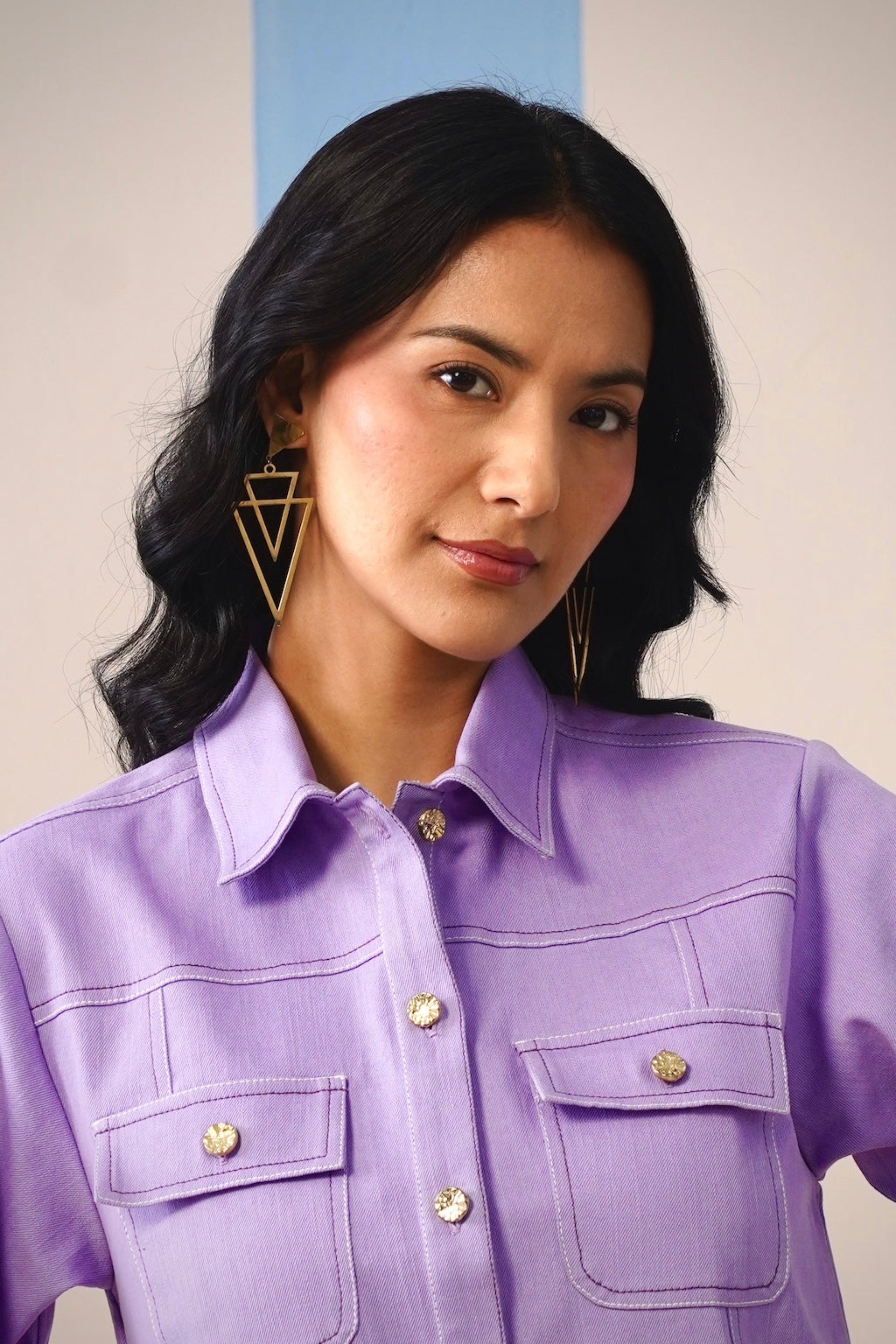 Astra Geo Drop Earrings - Pabeena