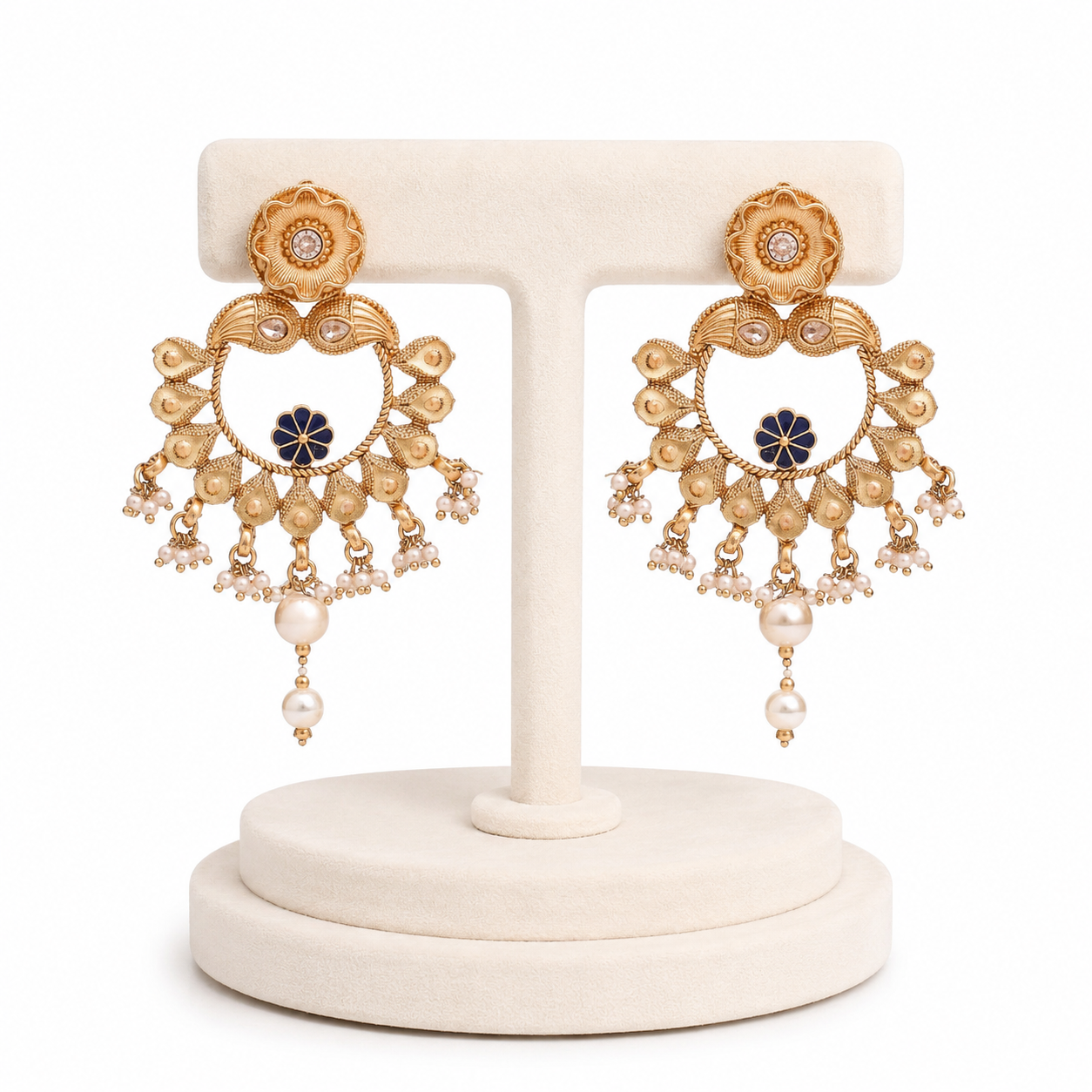 Noor Guldaan Chand Earrings - Pabeena