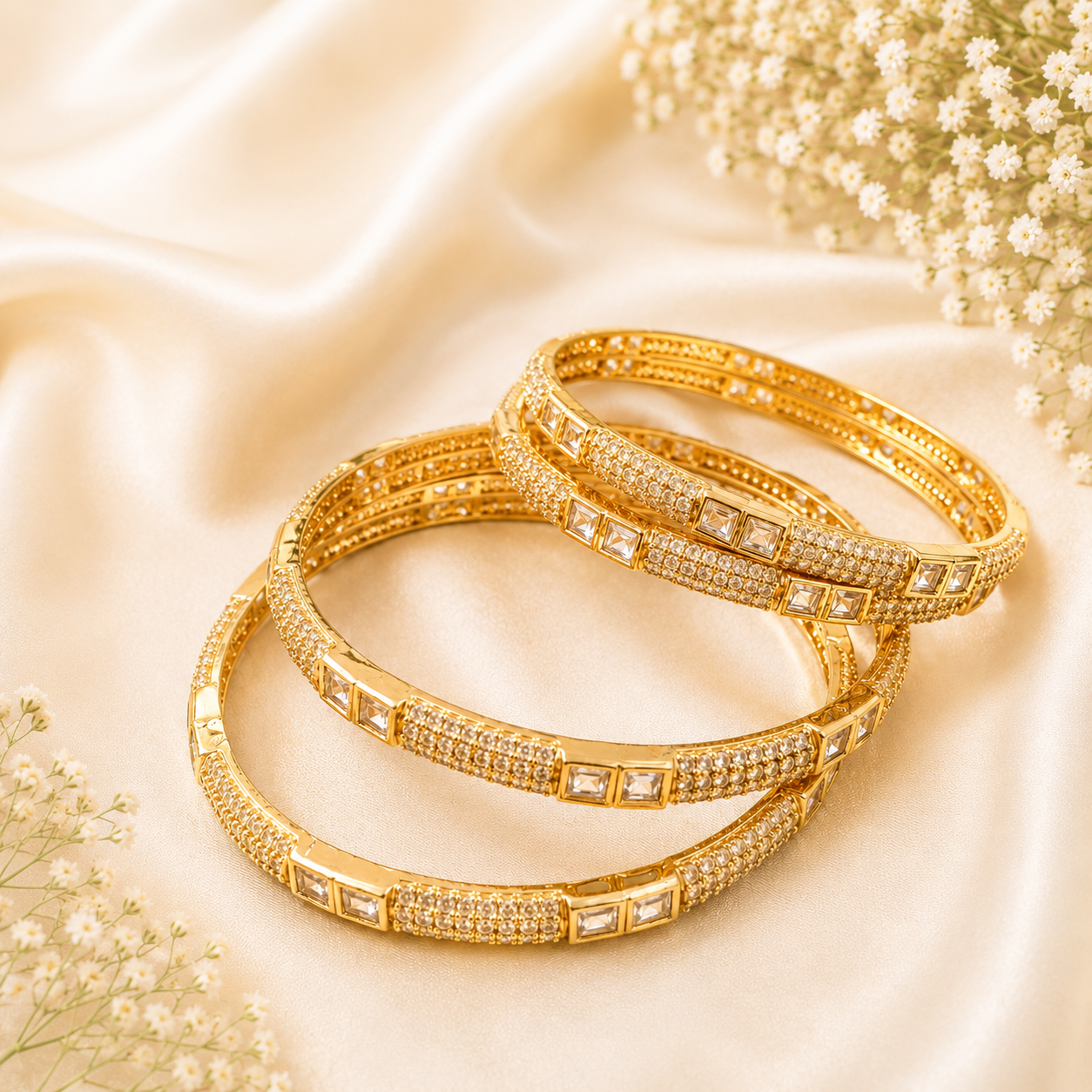 Zarina Sparkle Bangle Set - Pabeena