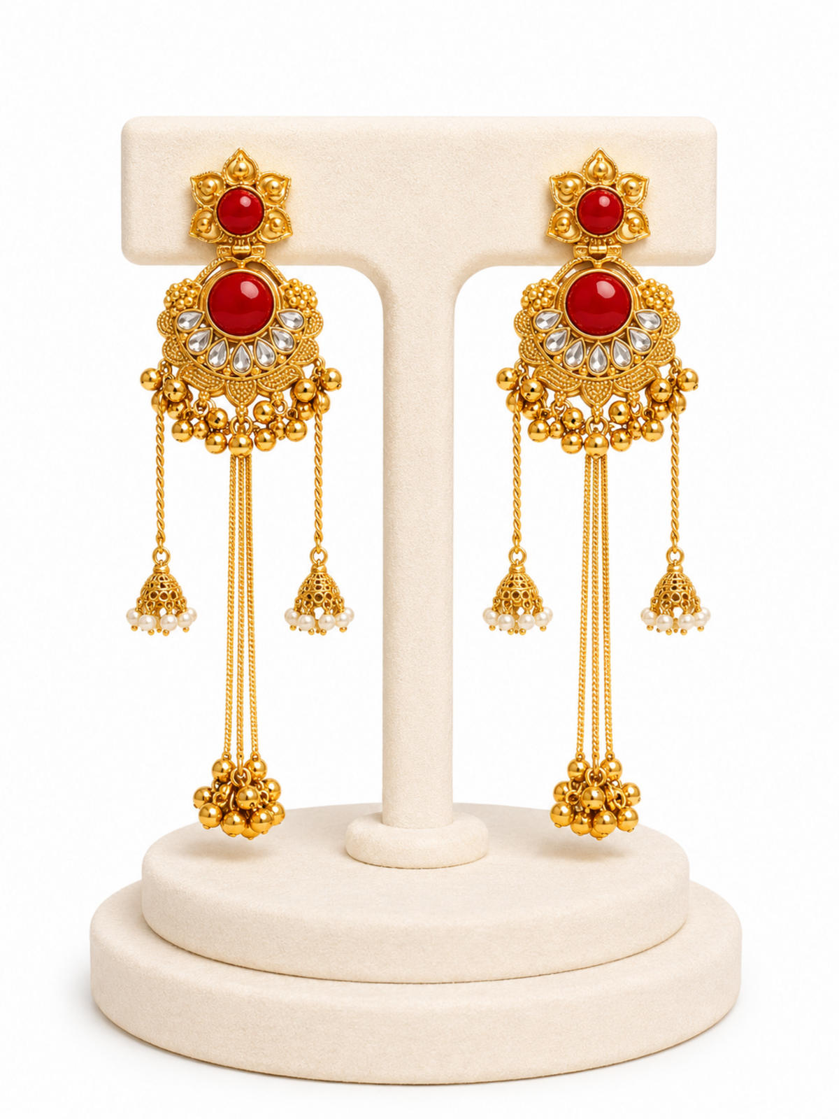 Rivaah Noor Tassel Earrings - Pabeena