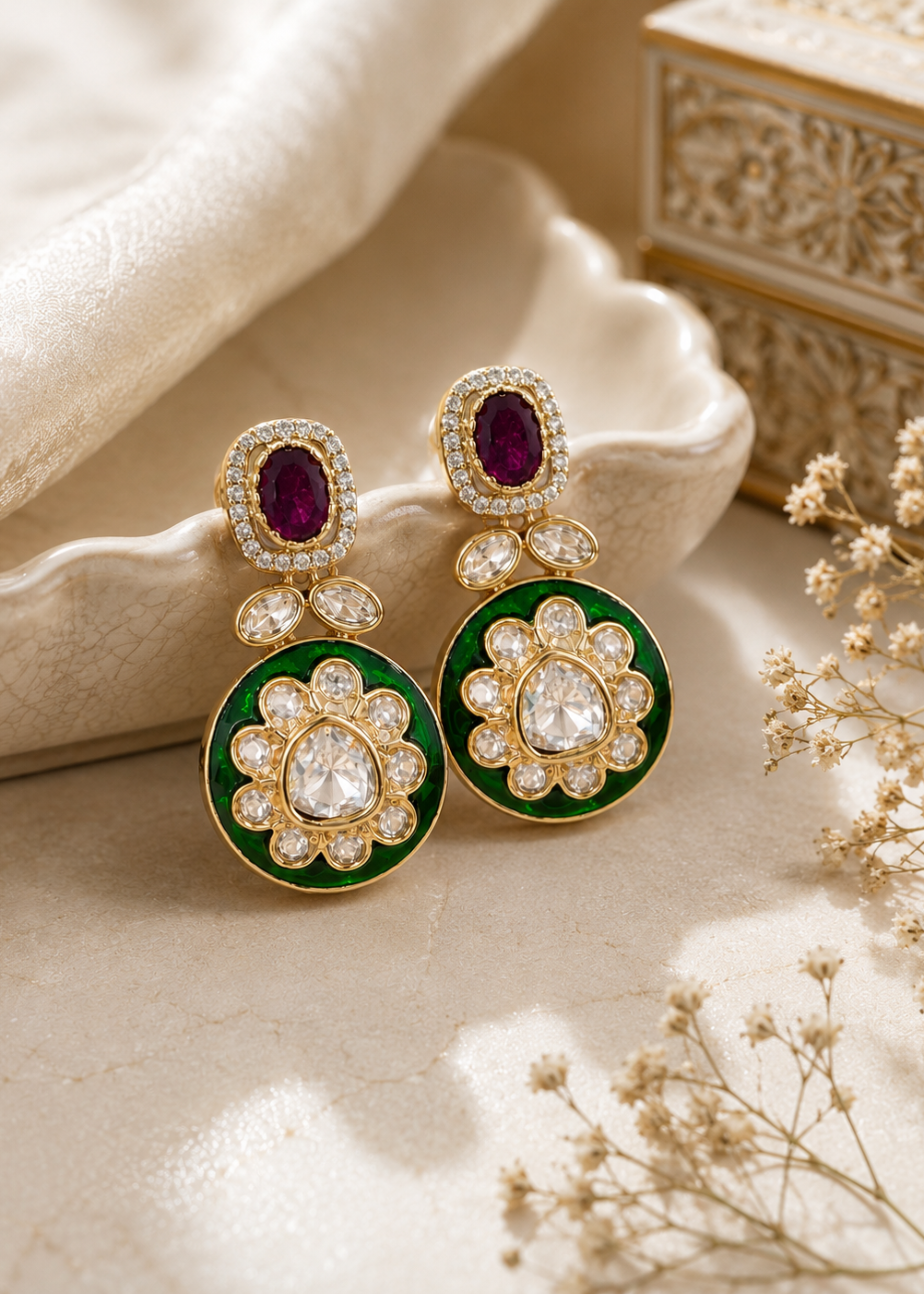 Ruhani Bloom Earrings - Pabeena