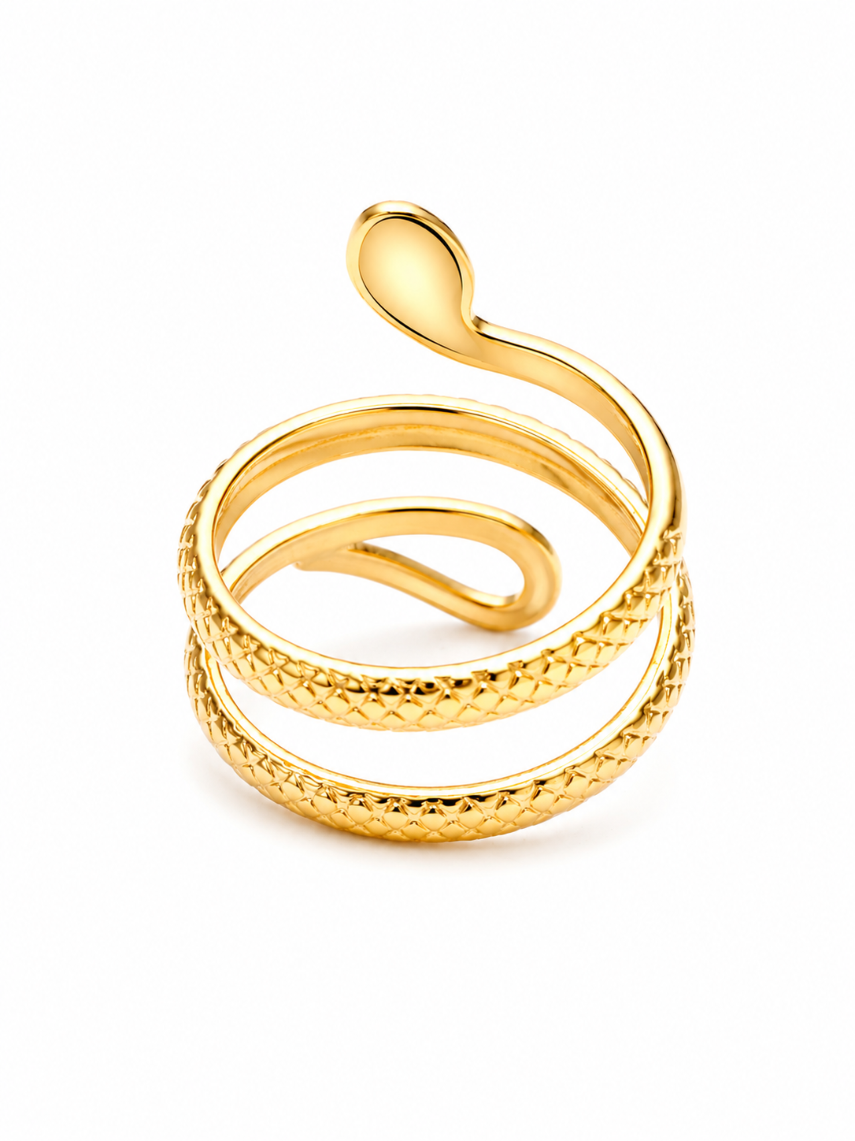 Serpent Coil Ring – view 6 – Pabeena