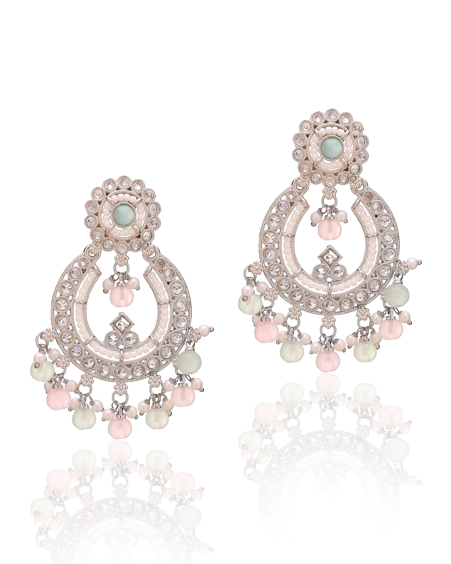 Inaya Rosé Chand Earrings