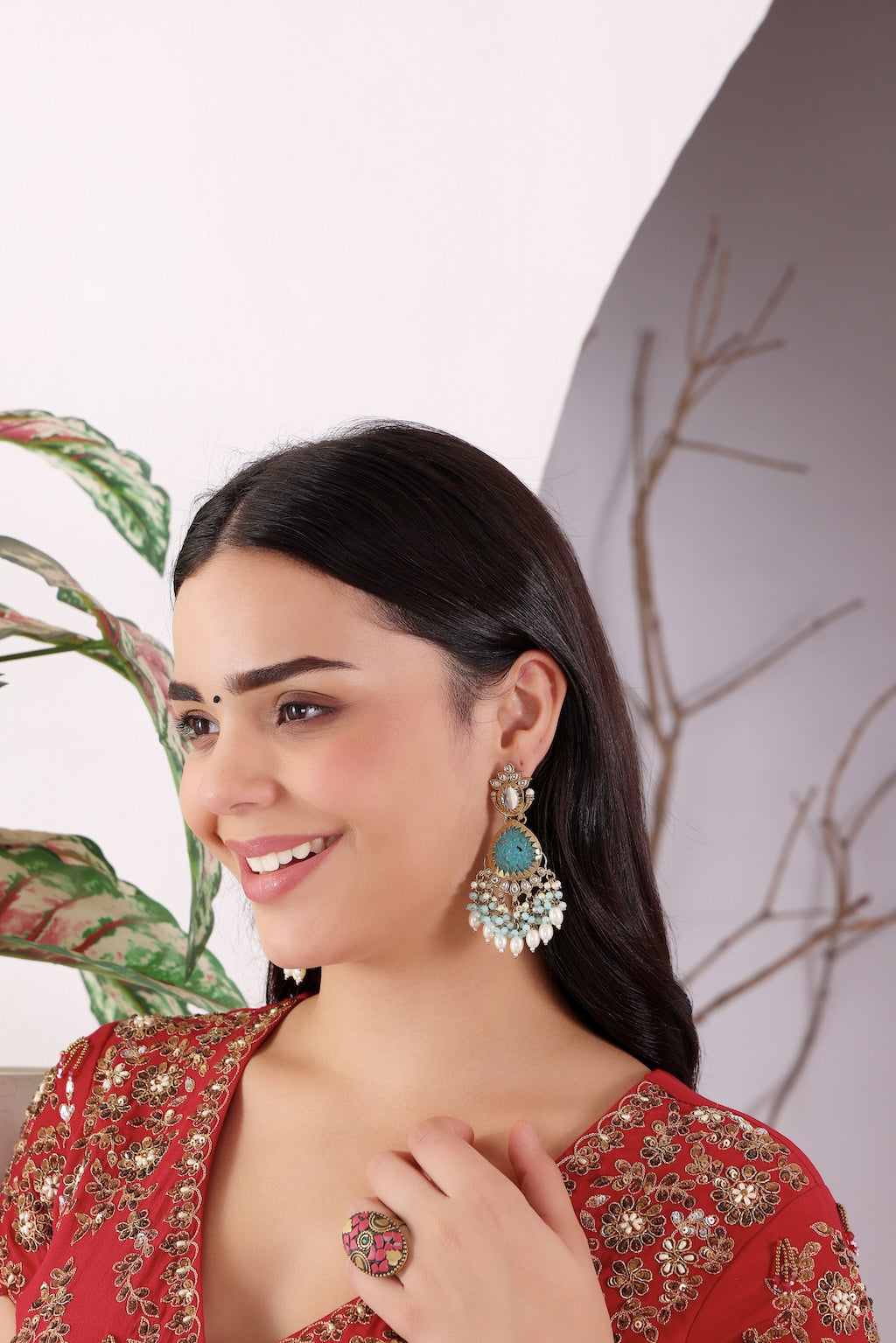 Royal Zayra Pearl Earrings - Pabeena