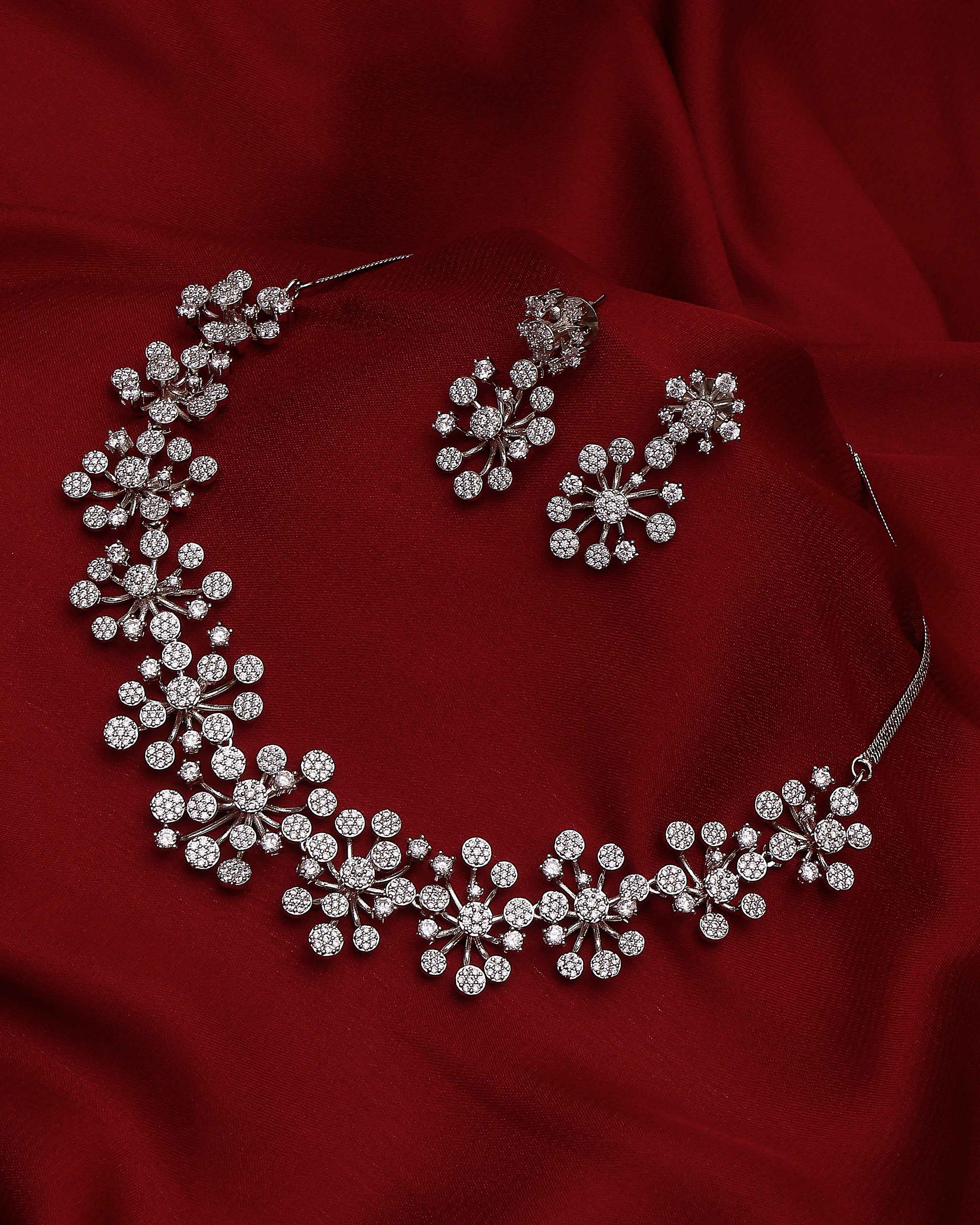 Crystal Bloom AD Statement Set