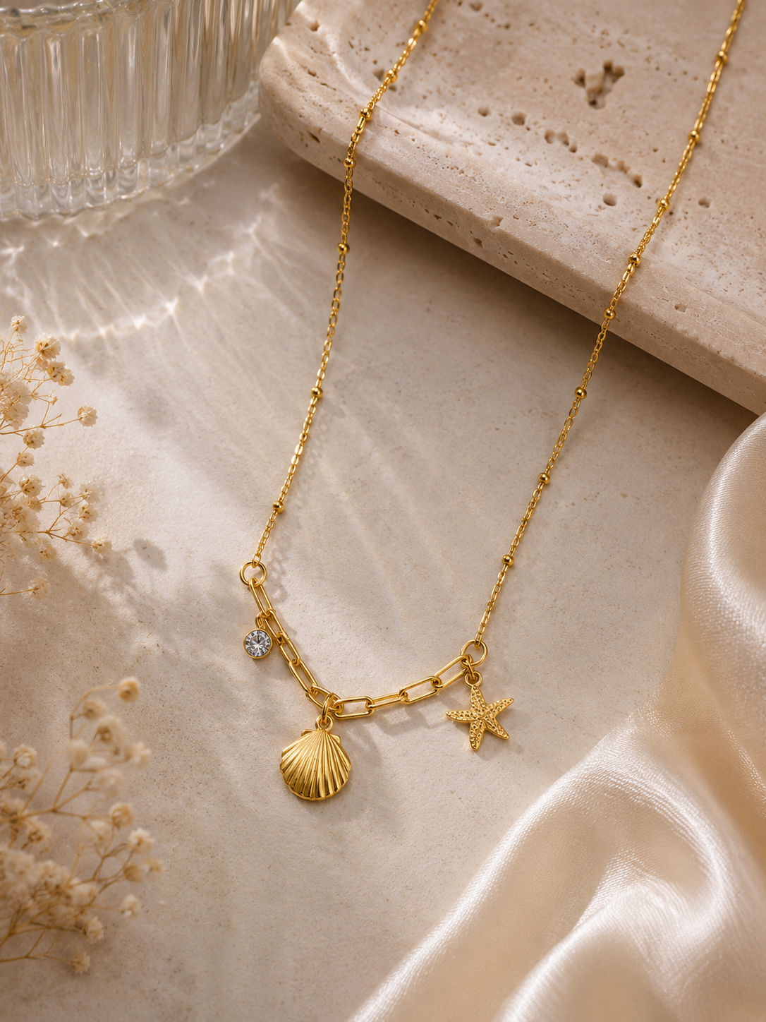 Seabreeze Charm Necklace – view 3 – Pabeena