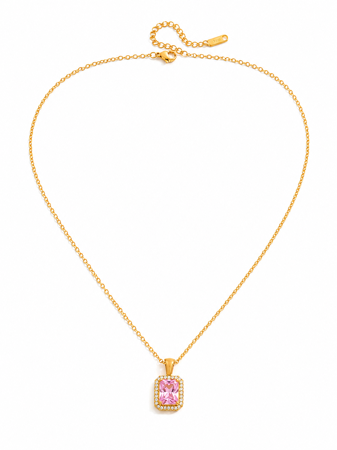 Rosé Royale Pendant Necklace – view 4 – Pabeena