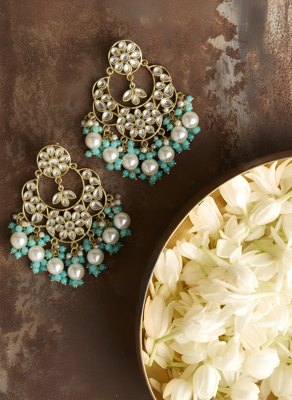 Shanaya Pearl Garden Earrings - Pabeena