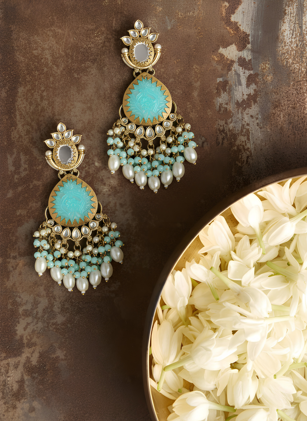 Royal Zayra Pearl Earrings - Pabeena