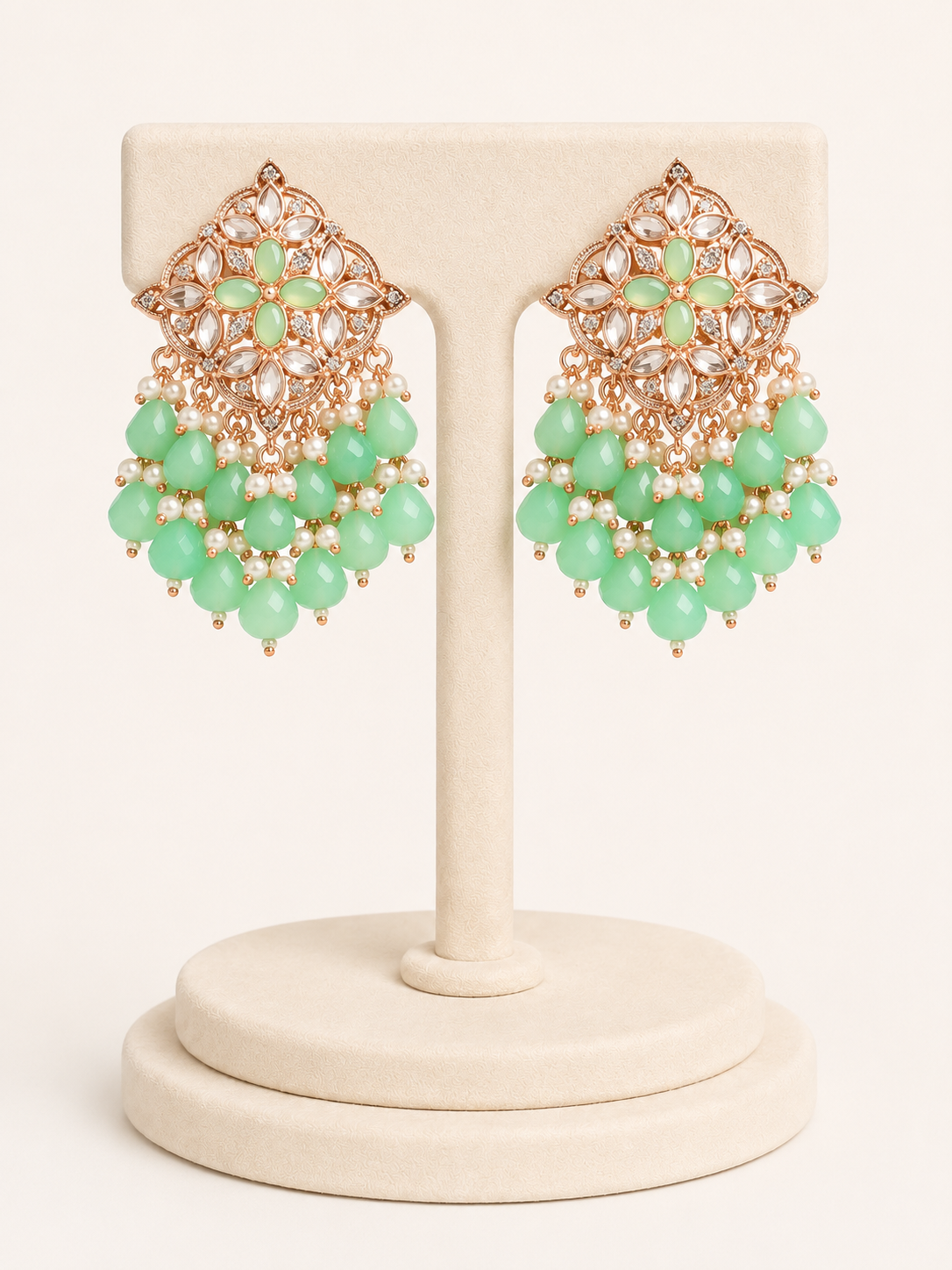 Panna Palki Earrings - Pabeena