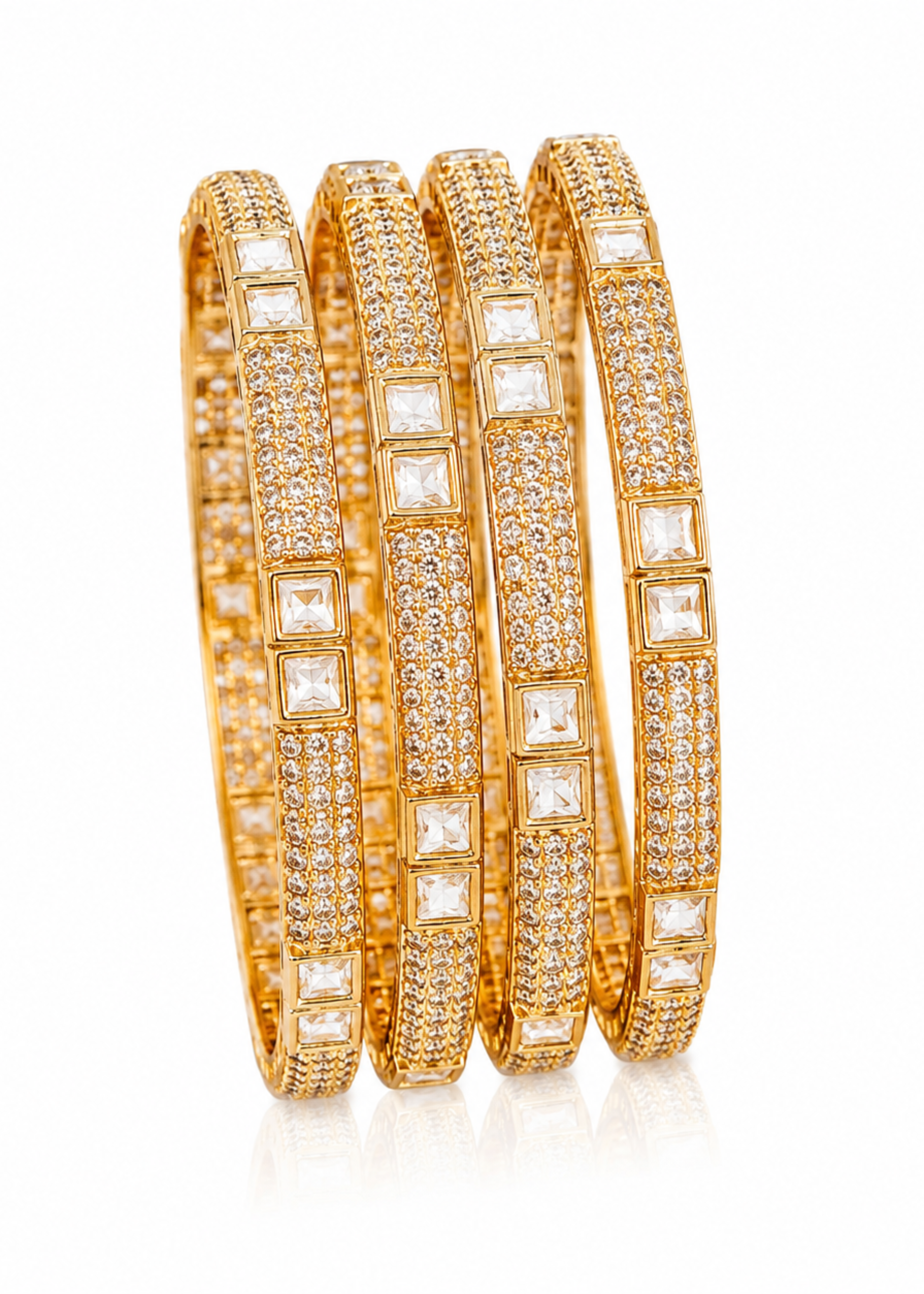 Zarina Sparkle Bangle Set - Pabeena