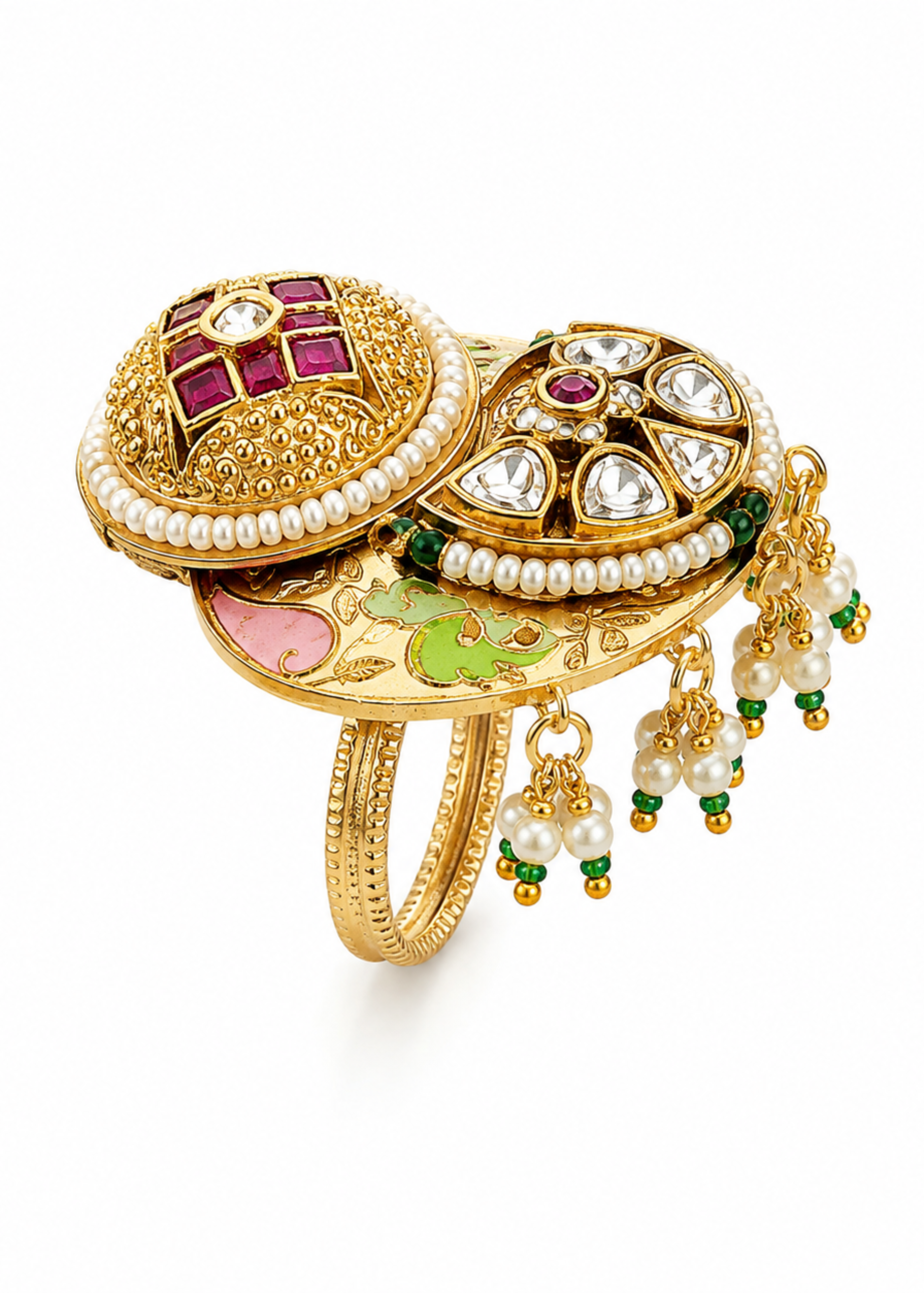 Gulnaar Heritage Ring - Pabeena