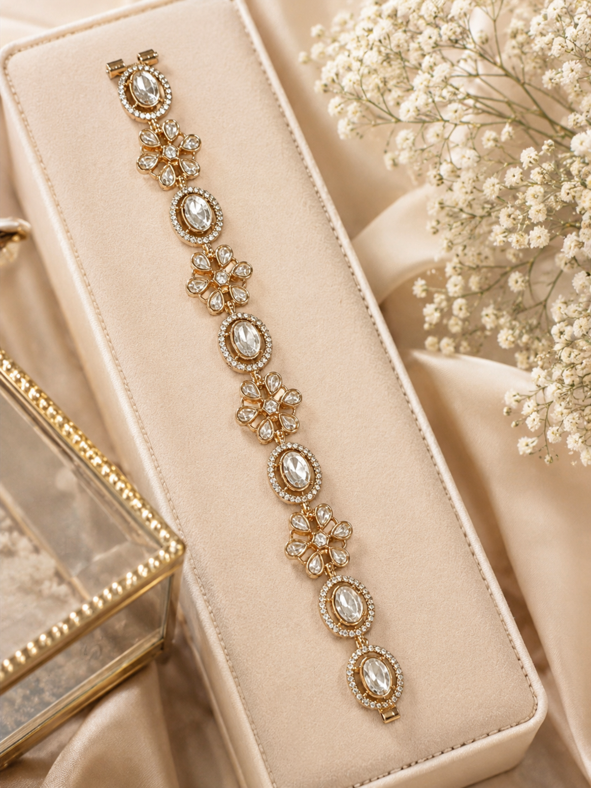 Blossom Royale Crystal Bracelet – view 3 – Pabeena