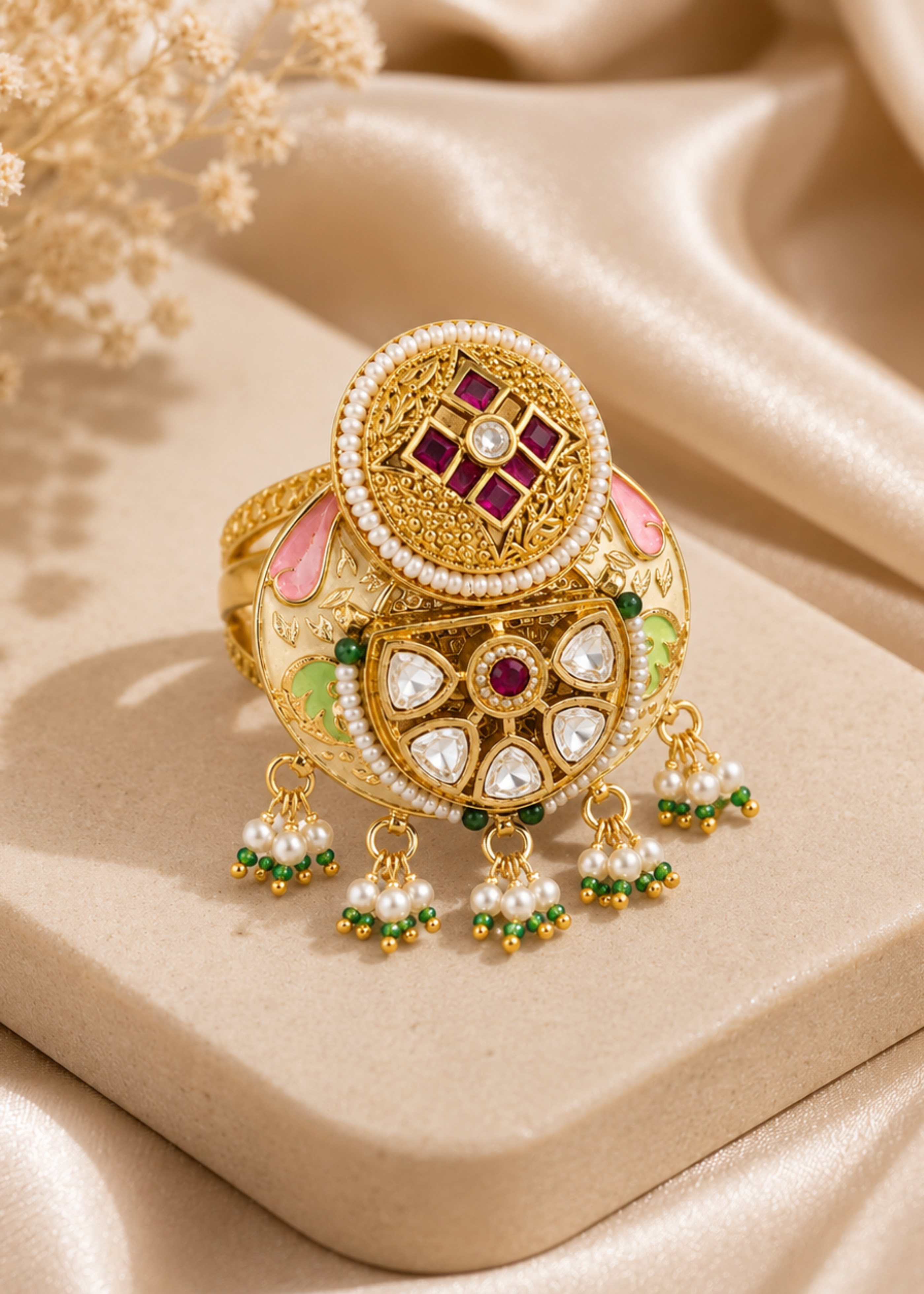 Gulnaar Heritage Ring - Pabeena