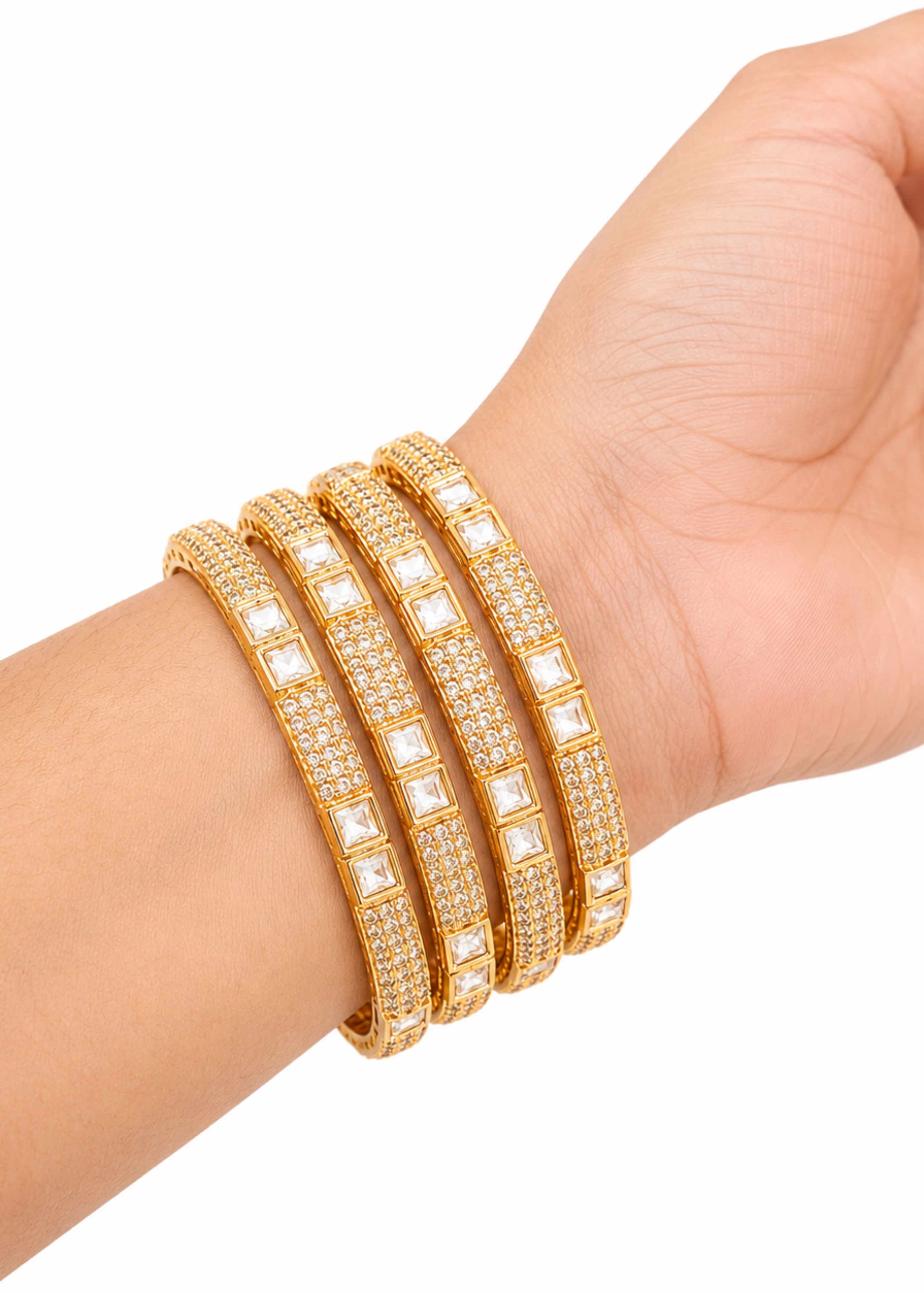 Zarina Sparkle Bangle Set - Pabeena