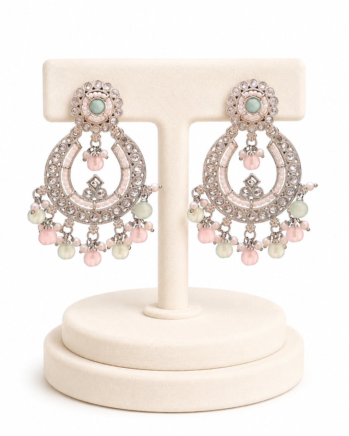 Inaya Rosé Chand Earrings - Pabeena