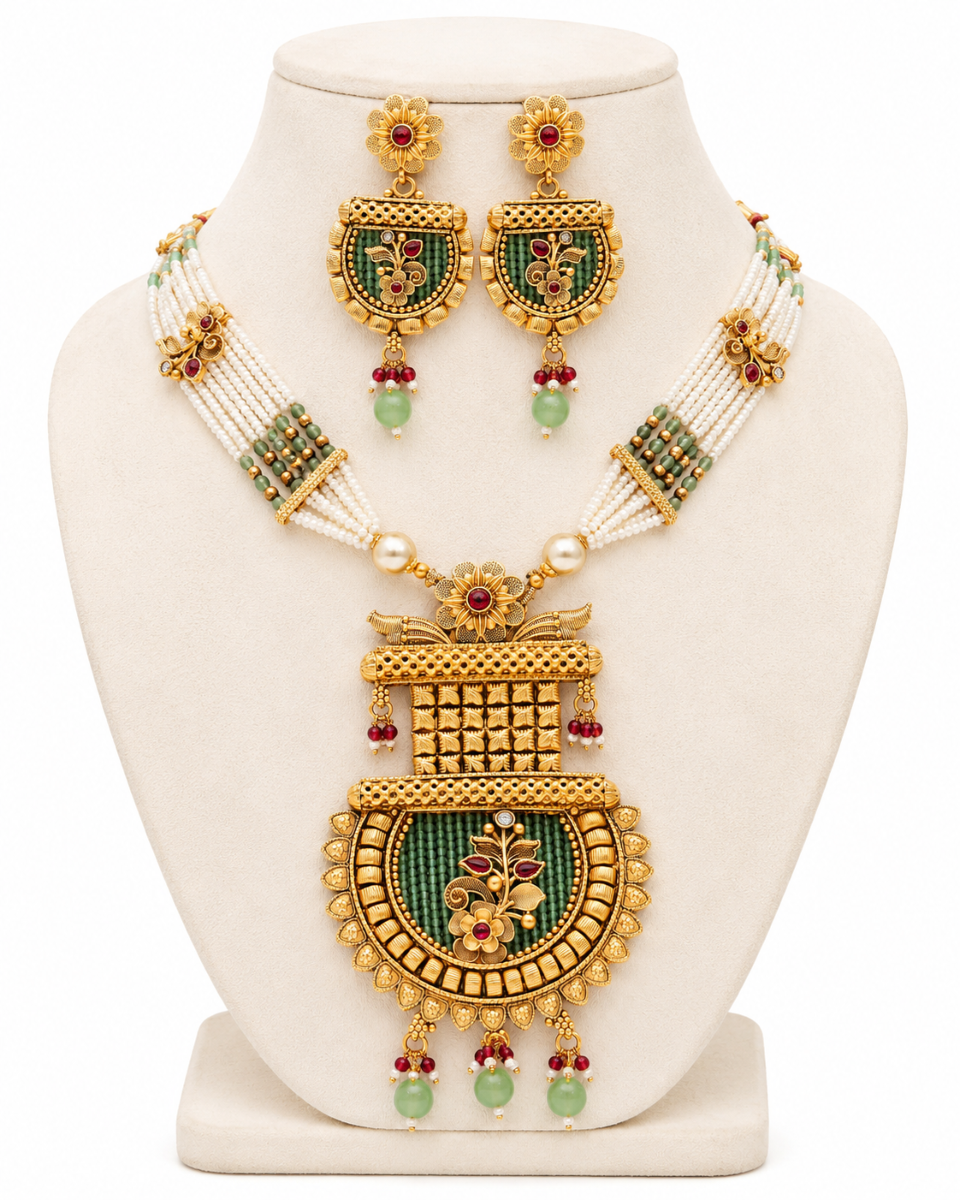 Aayatika Temple Medallion Heritage Set