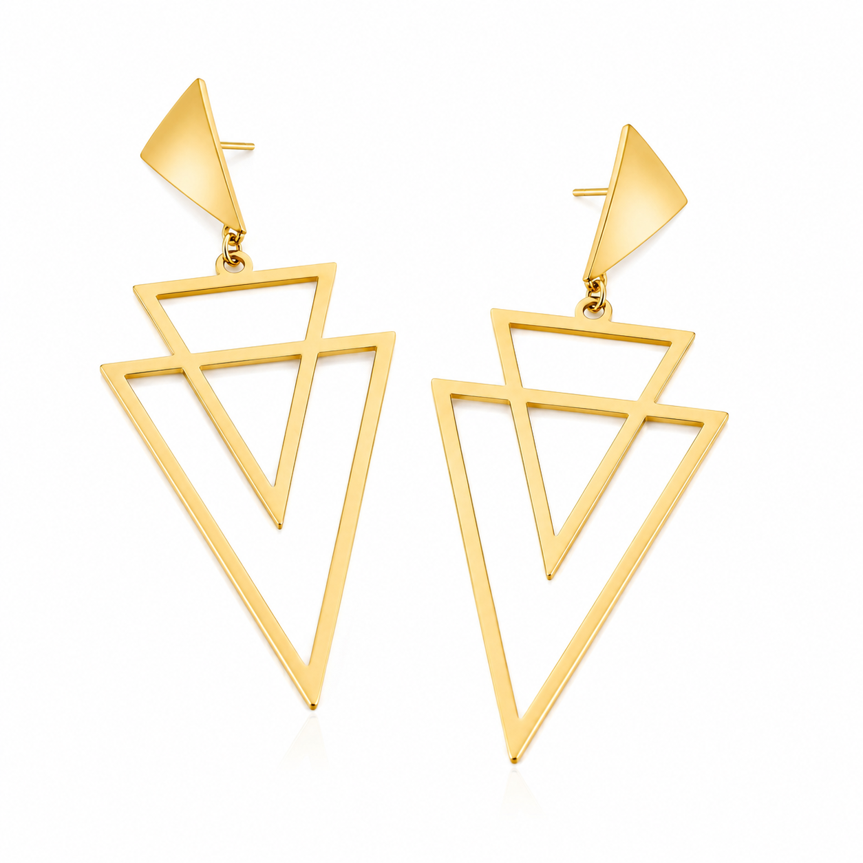 Astra Geo Drop Earrings – view 8 – Pabeena