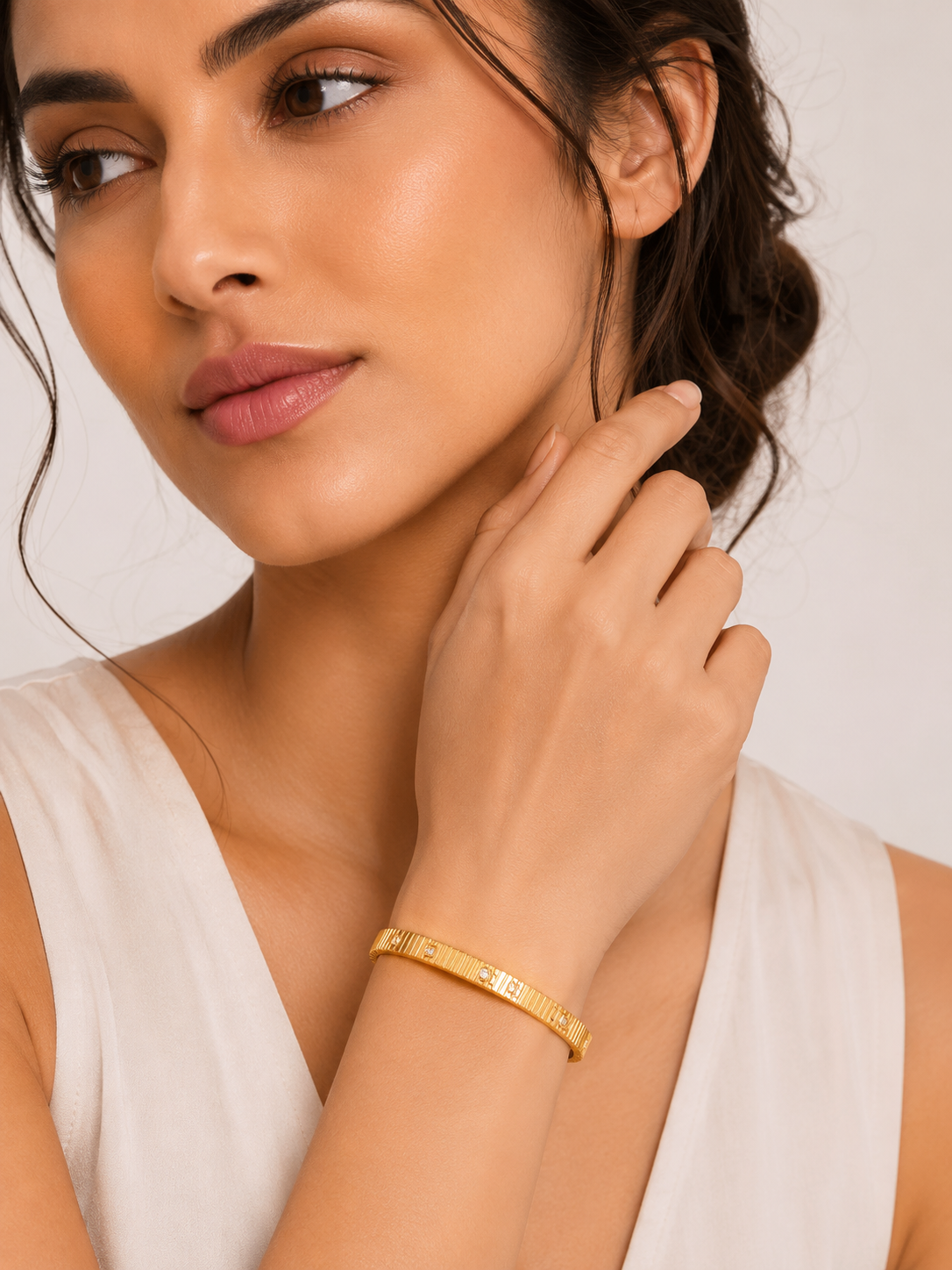 Celeste Ridge Bracelet – view 2 – Pabeena