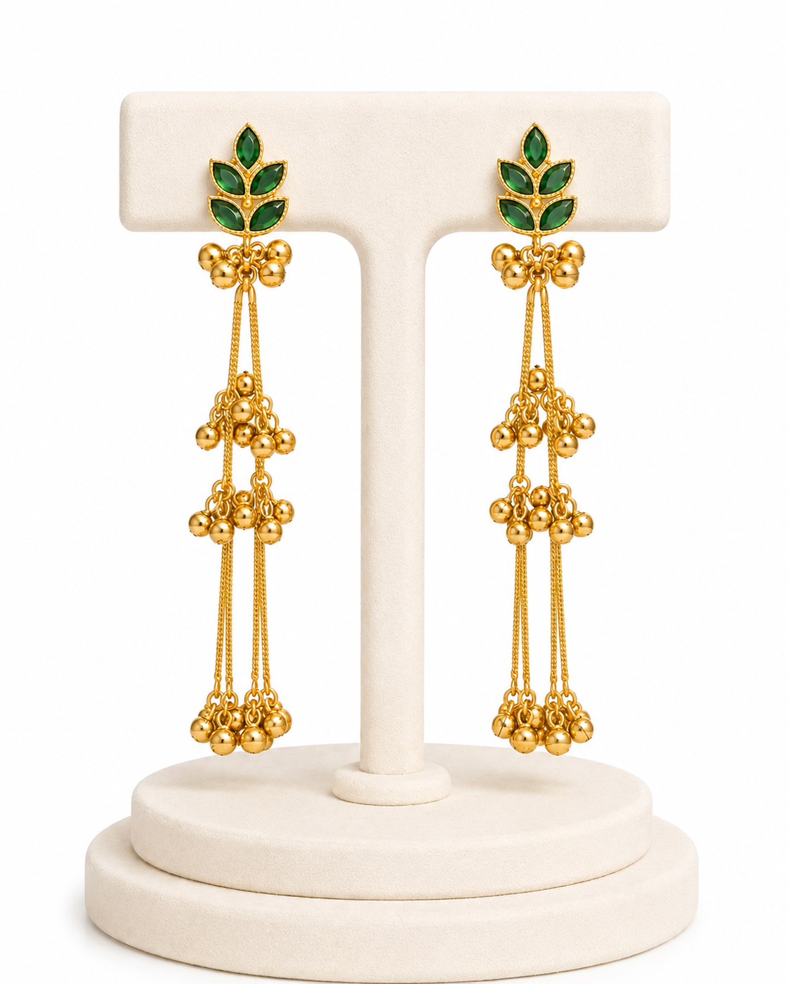 Pallav Long Tassel Earrings - Pabeena