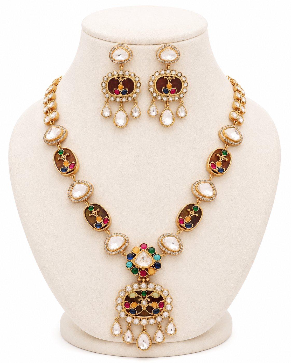 Couture Legacy Moissanite Multistone Set - Pabeena