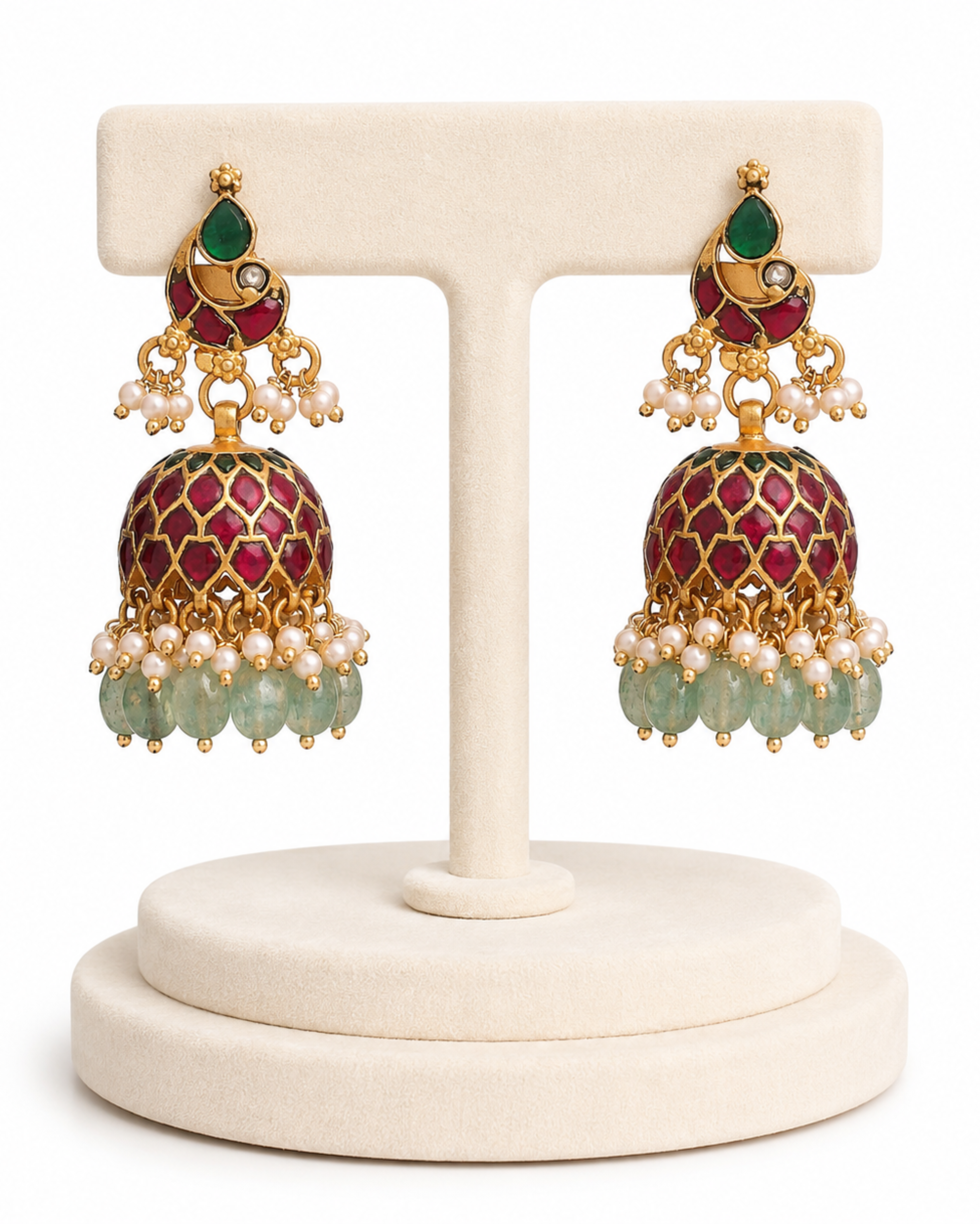 Noor Meena Jhumkas - Pabeena