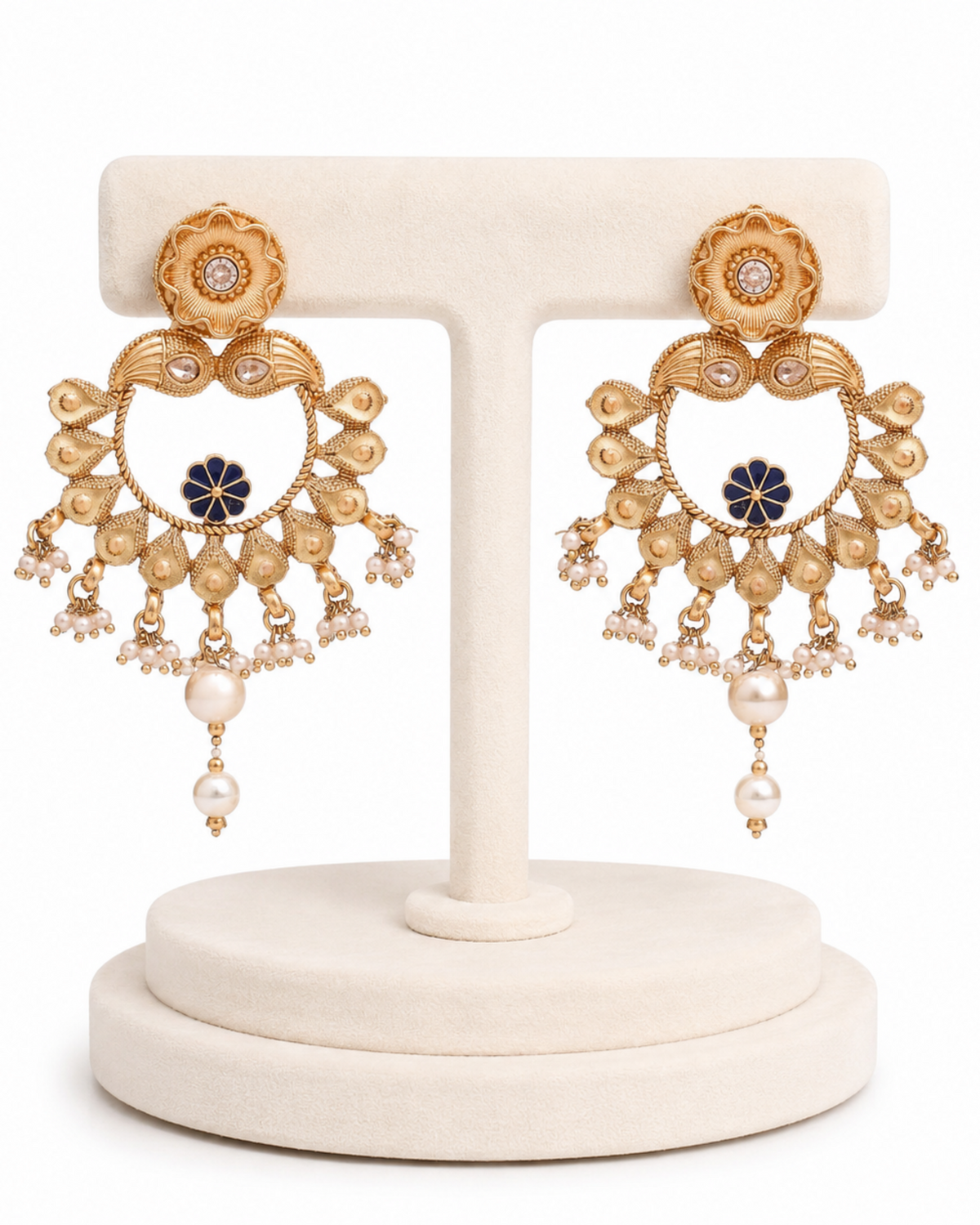 Noor Guldaan Chand Earrings - Pabeena