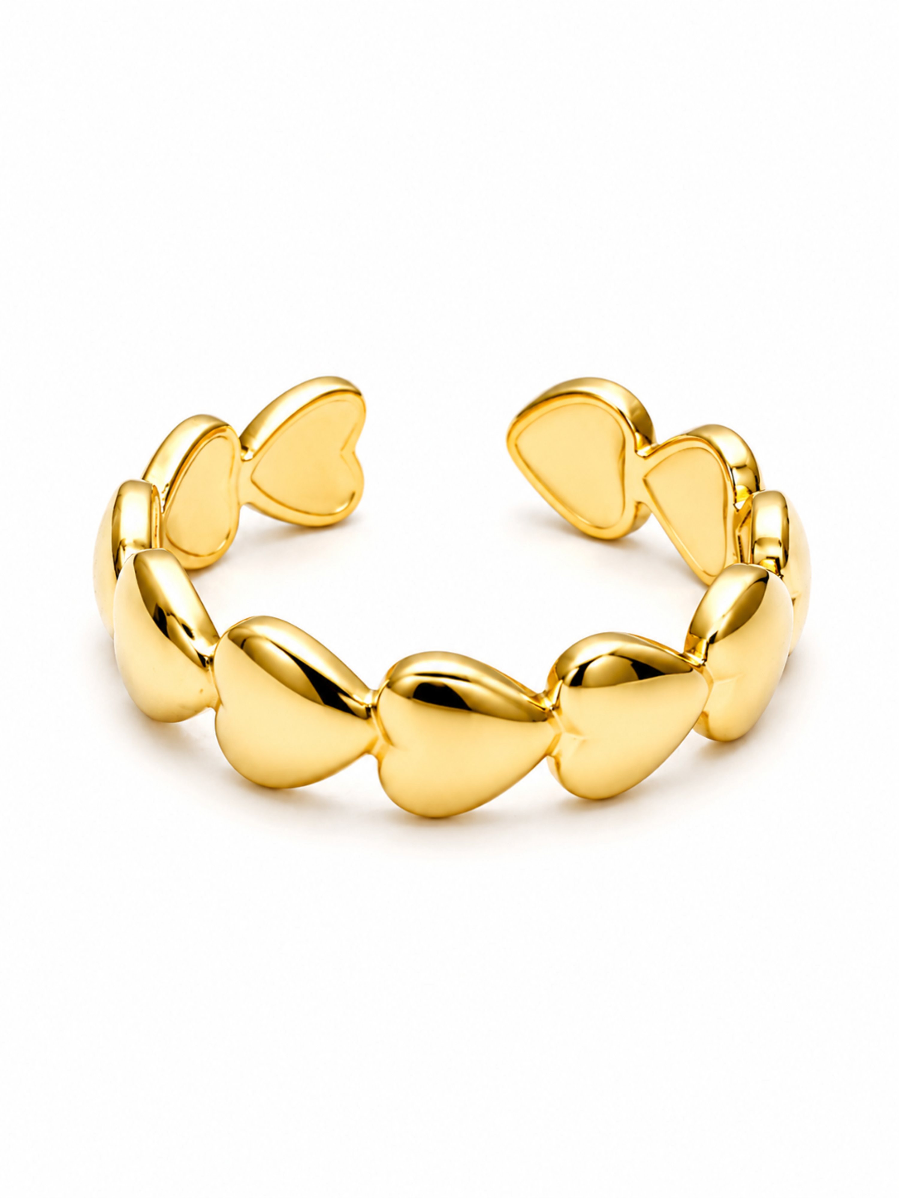 Everheart Ring – Gold Plated Heart Ring for Women – Pabeena