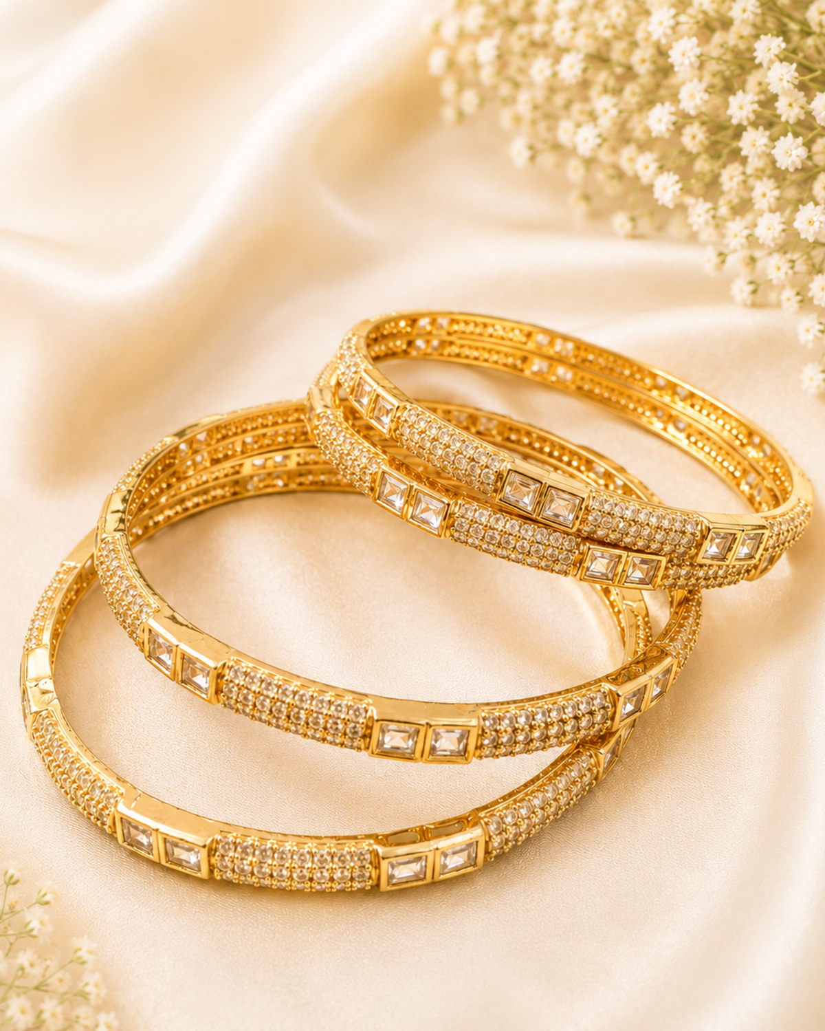 Zarina Sparkle Bangle Set - Pabeena