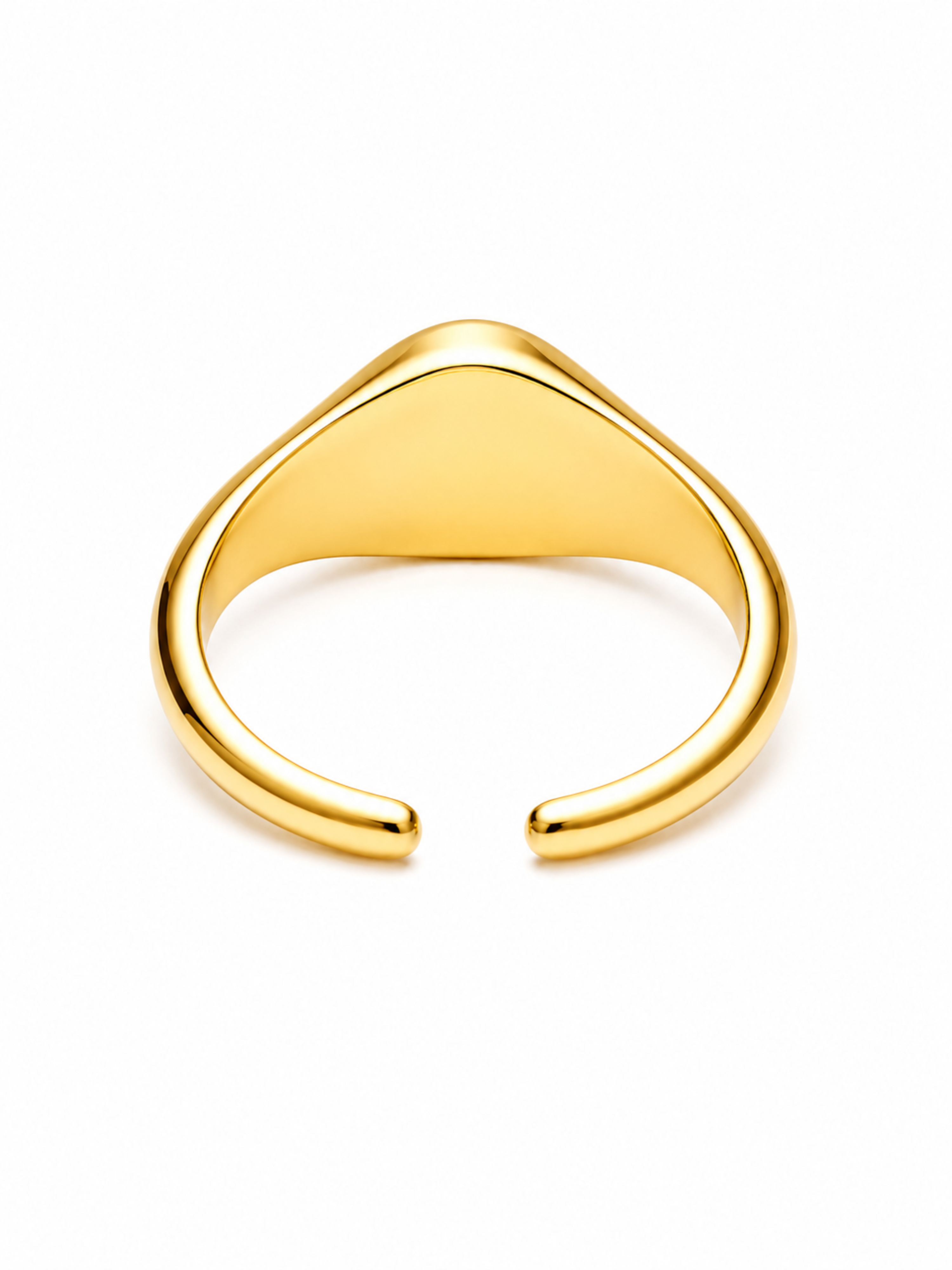 Floral Engraved Ring – view 8 – Pabeena