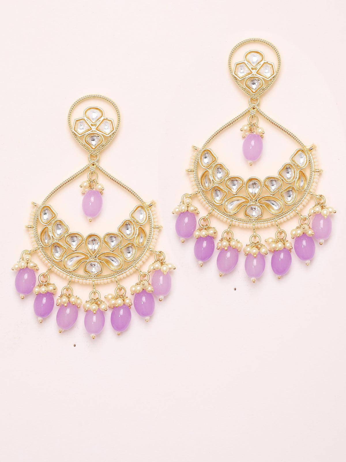 Lavender Moonfall Earrings - Pabeena