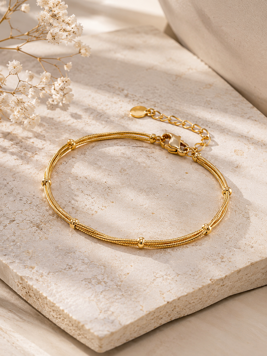 Layered Bracelet – view 5 – Pabeena