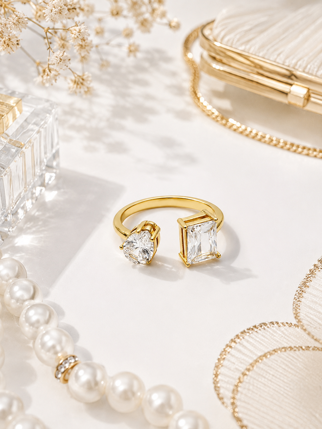 Luna Twin Ring – view 5 – Pabeena