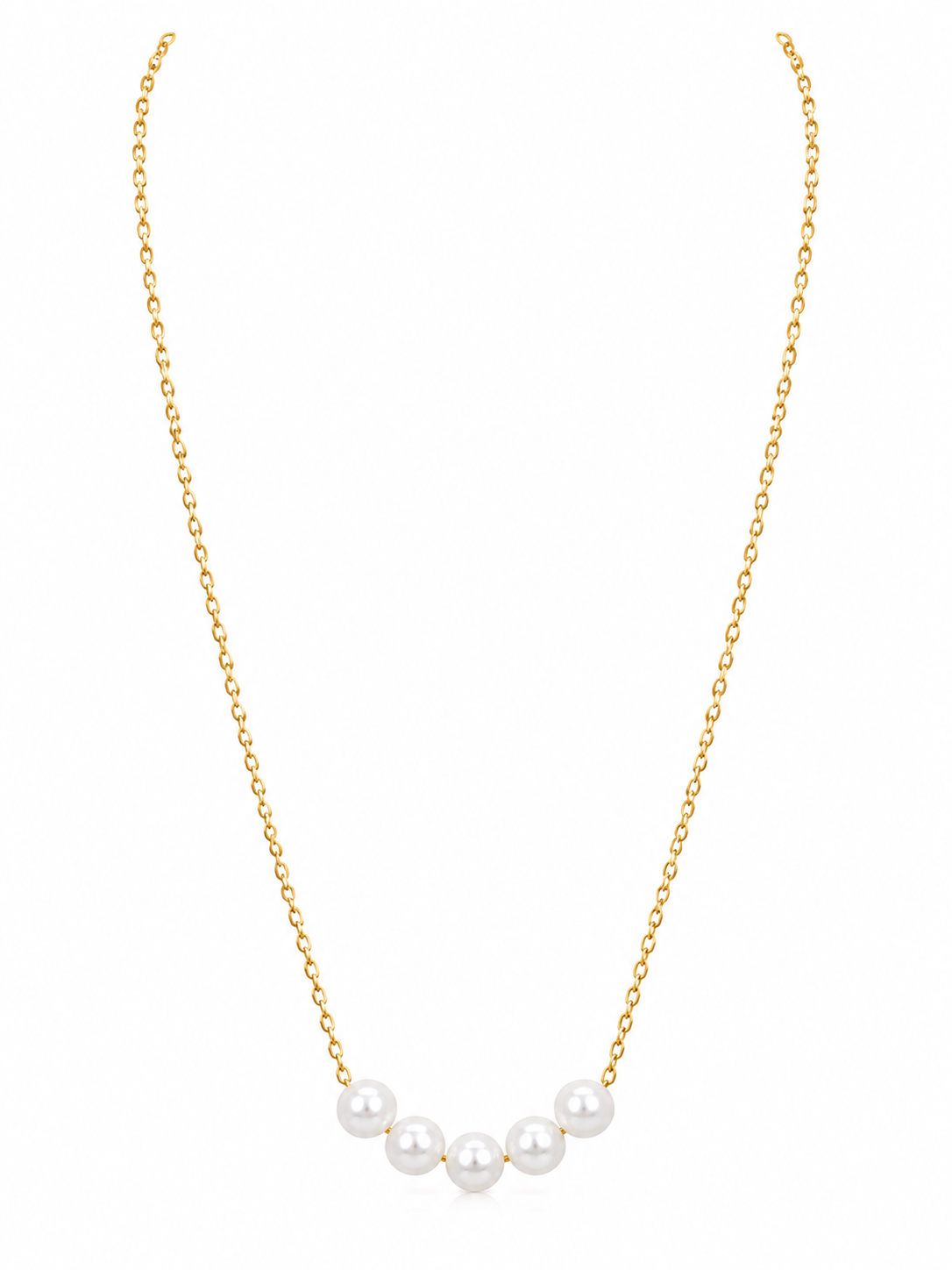 Luna Pearl Drop Necklace – view 4 – Pabeena