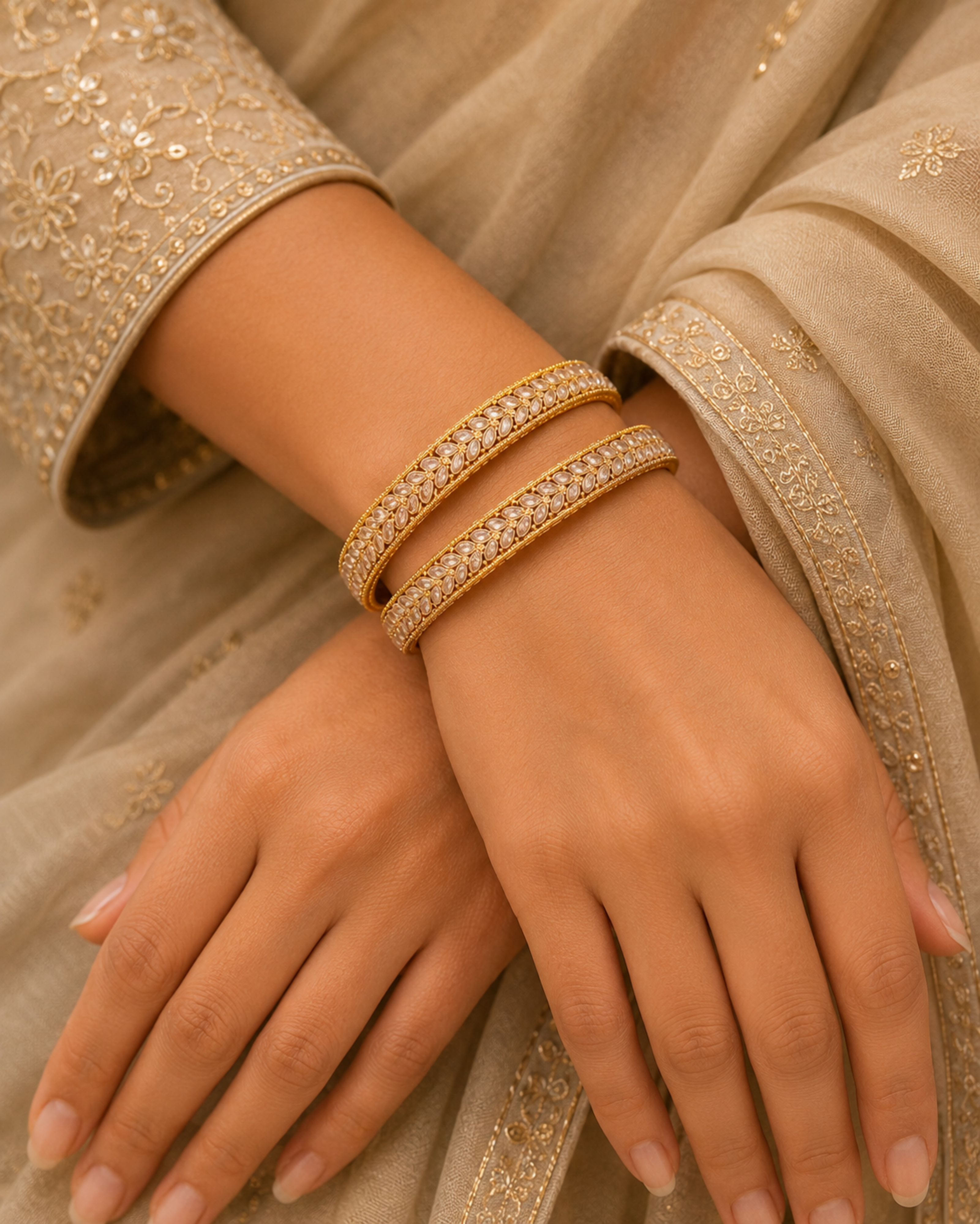 Noor-e-Kundan Royal Bangles - Pabeena