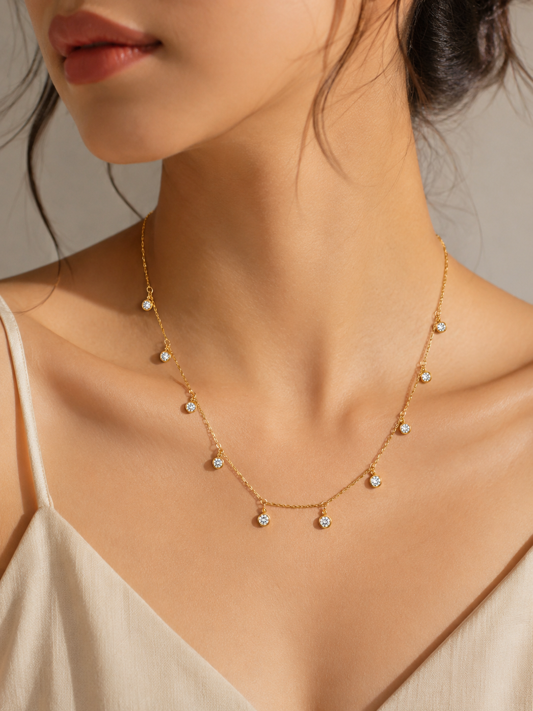 Nova Spark Necklace – view 2 – Pabeena