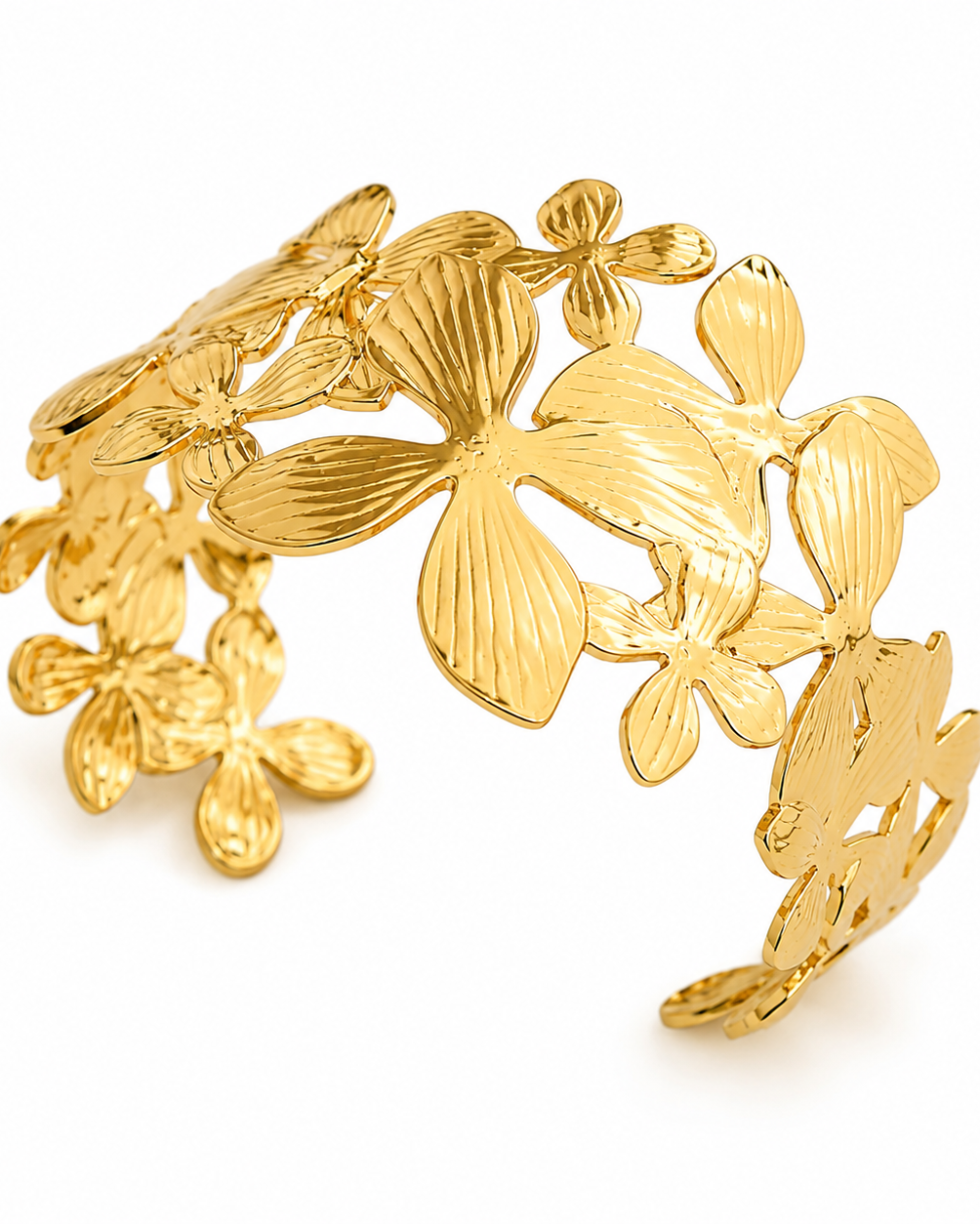 Pure Bloom Statement Cuff – view 5 – Pabeena