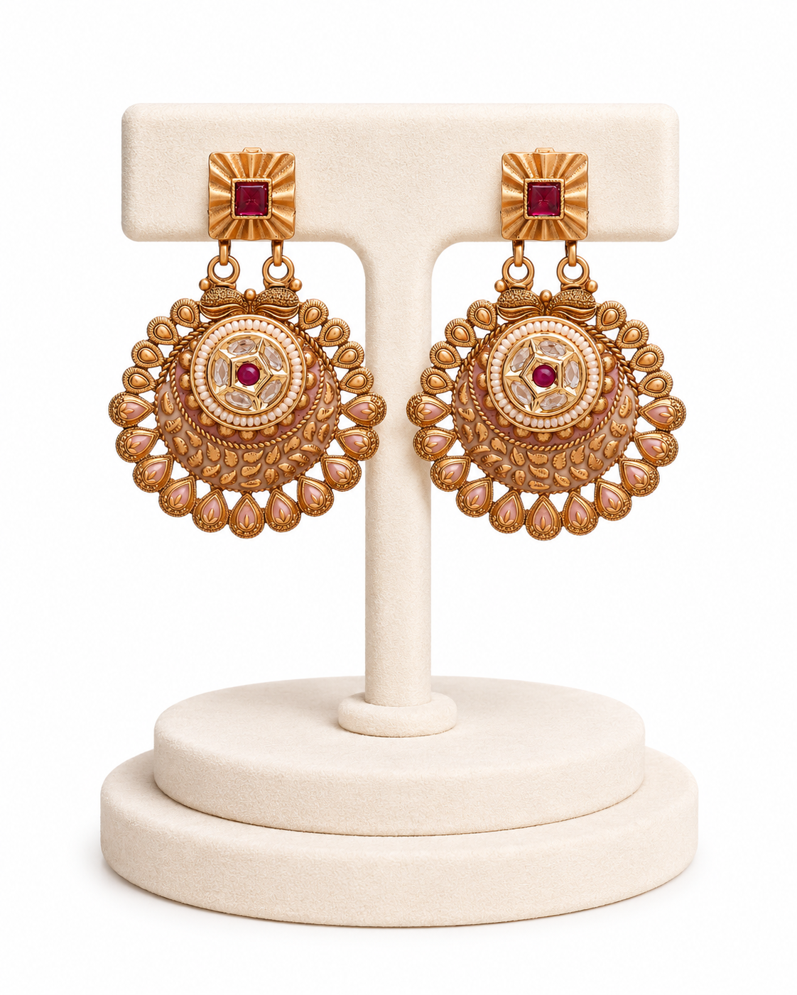 Ravya Sunburst Chandbalis - Pabeena
