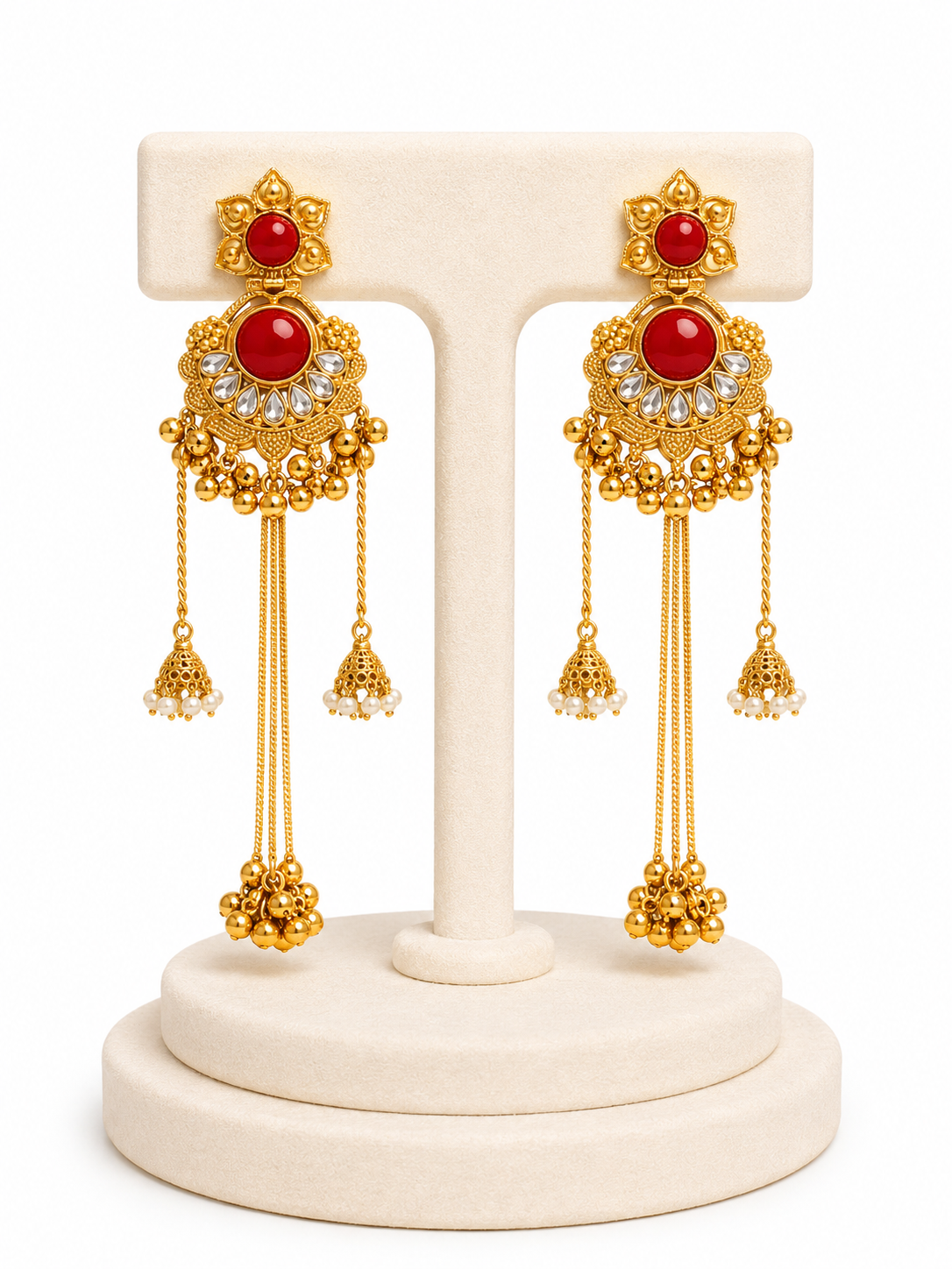 Rivaah Noor Tassel Earrings - Pabeena