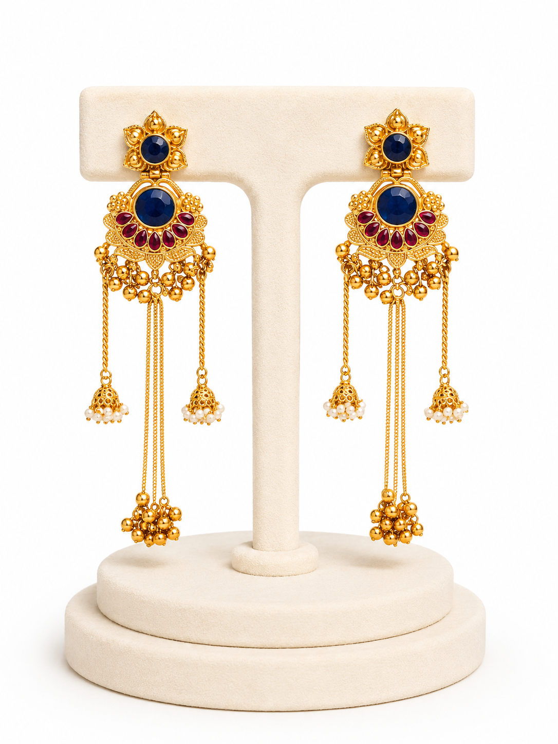 Rivaah Noor Tassel Earrings - Pabeena