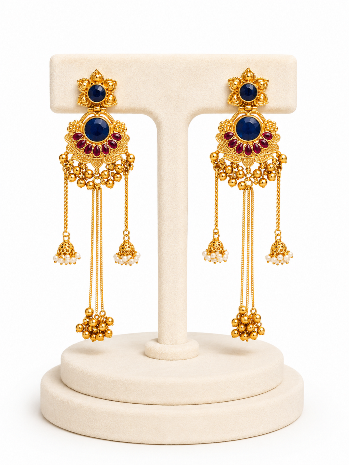 Rivaah Noor Tassel Earrings - Pabeena