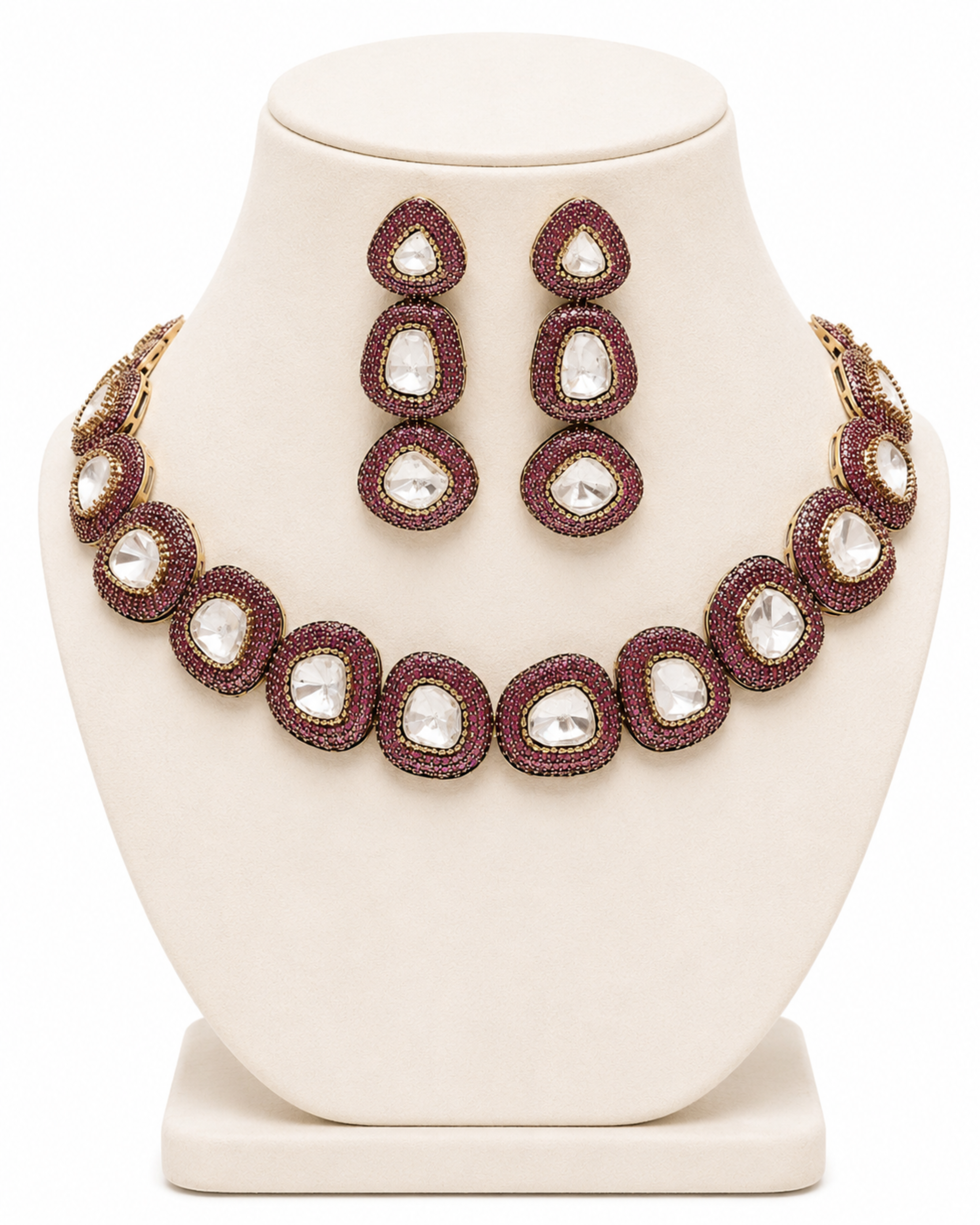 Rosé Luxe Moissanite Glam Set