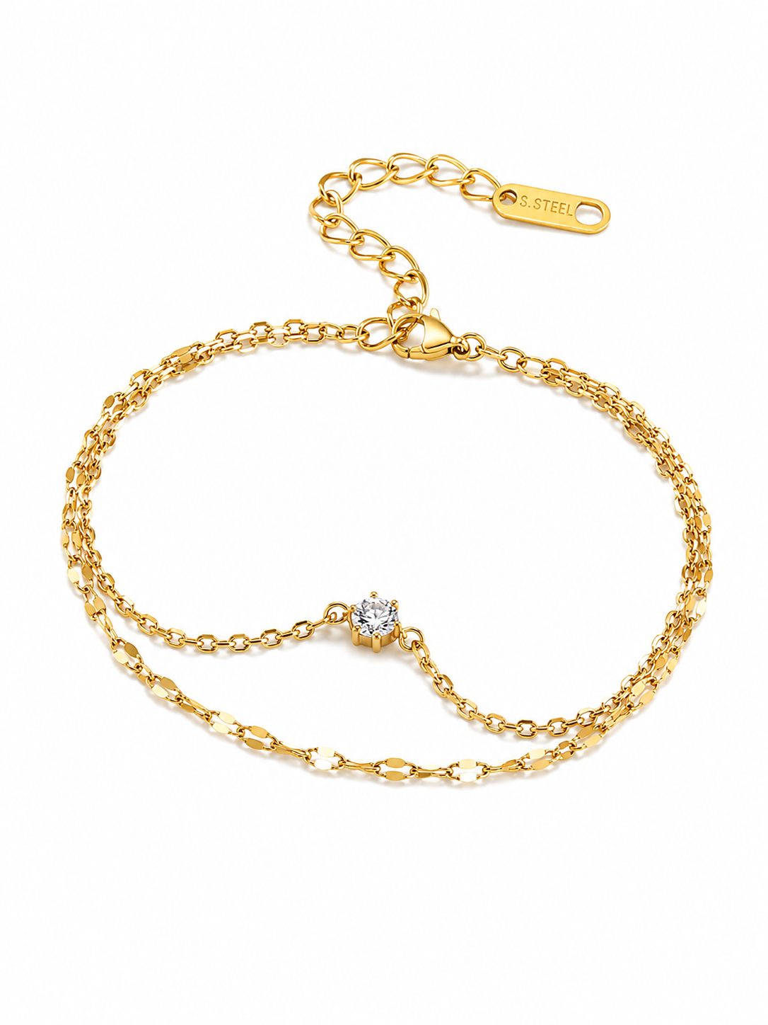 Slim Chain Bracelet – view 5 – Pabeena
