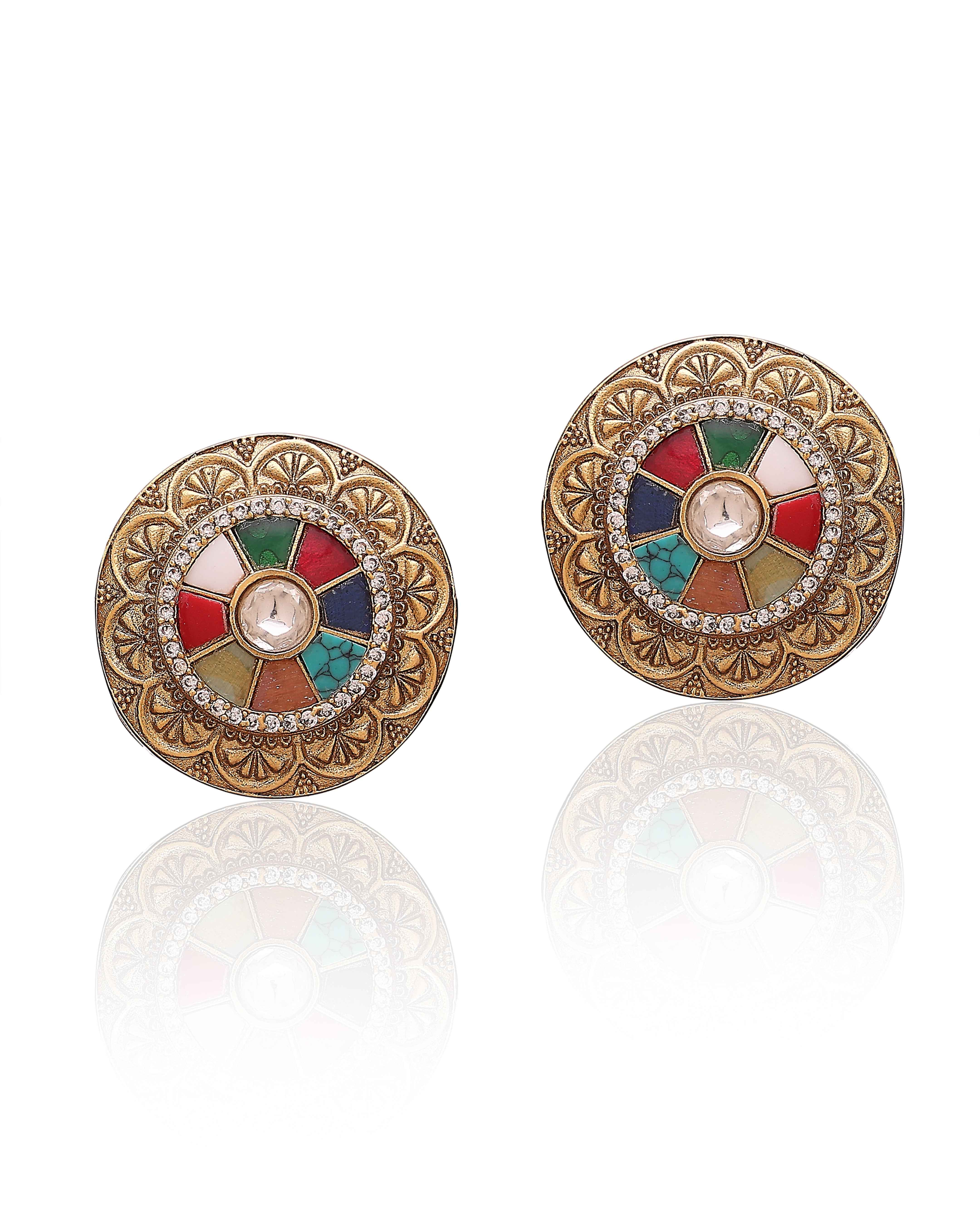 Navika Chakra Studs