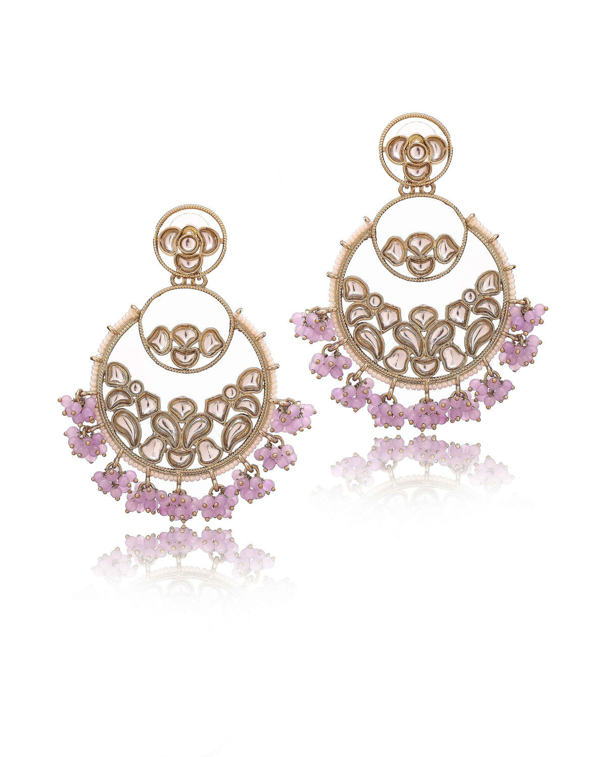 Inara Lilac Crescent Drops
