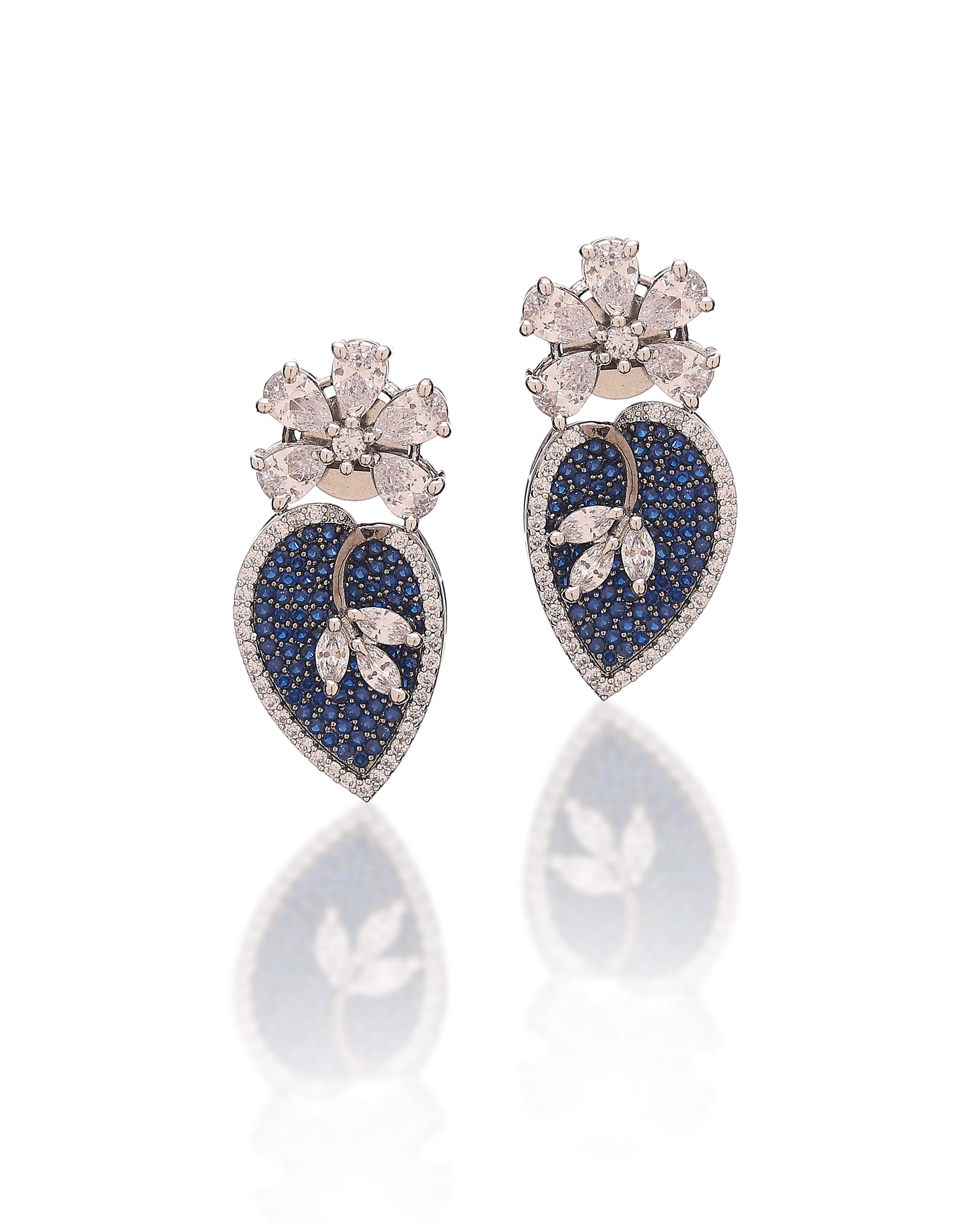 Sapphire Glitz AD Bloom Set - Pabeena