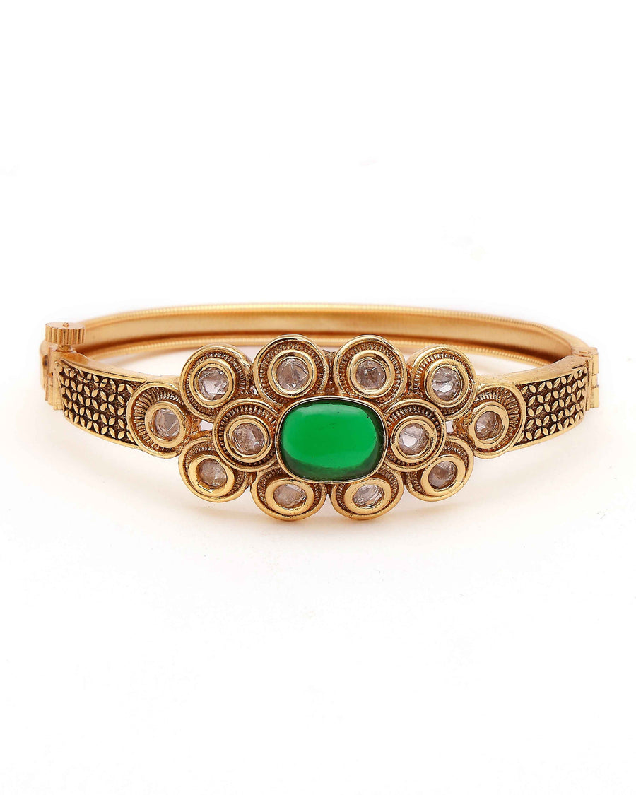 Aaranya Floral Kundan Kada